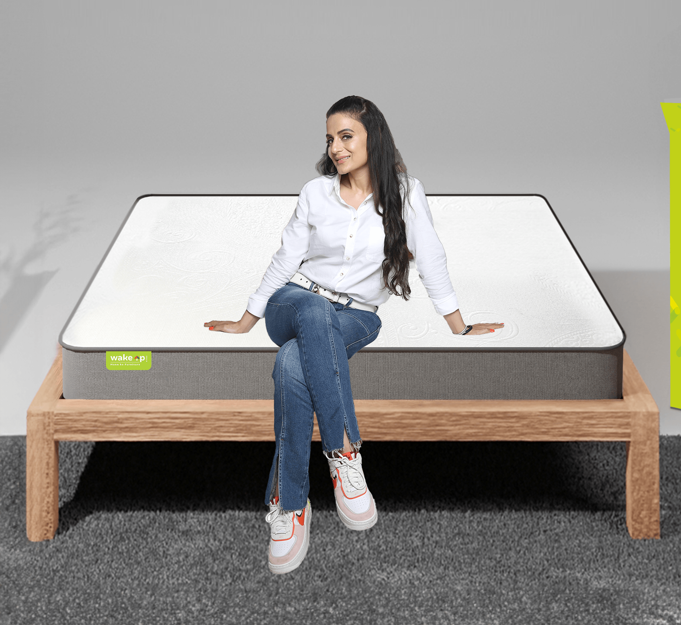 PureLuxe Latex Mattress In White - Ouch Cart