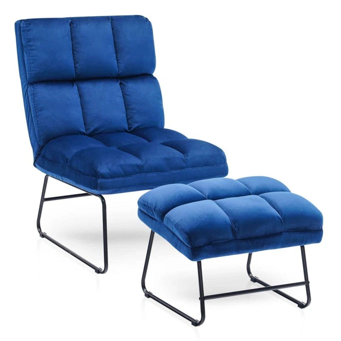 hiltonia chair with ottoman - Ouch Cart