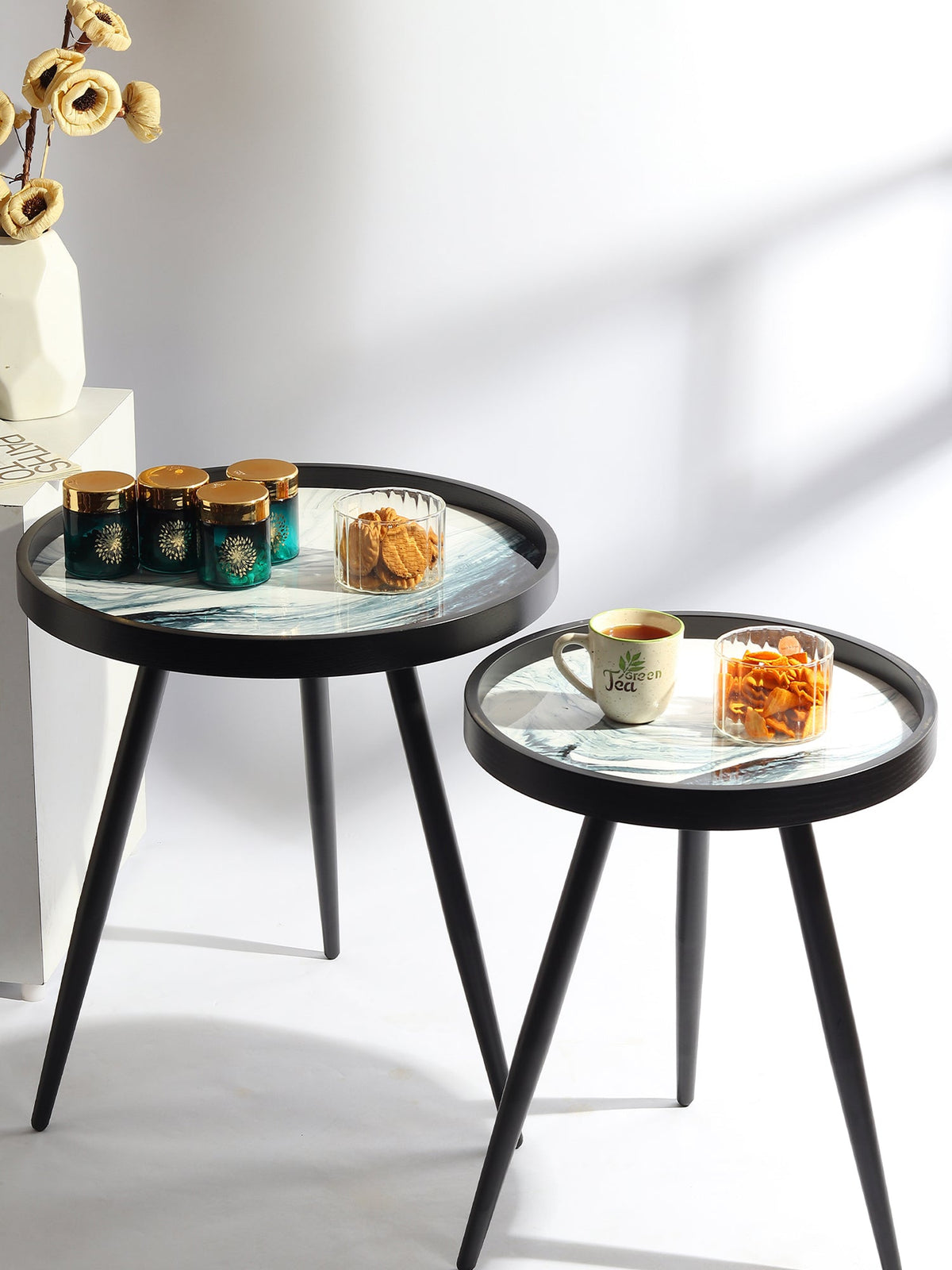 Oceara Table Set of 2 M.M.I. OVERSEAS