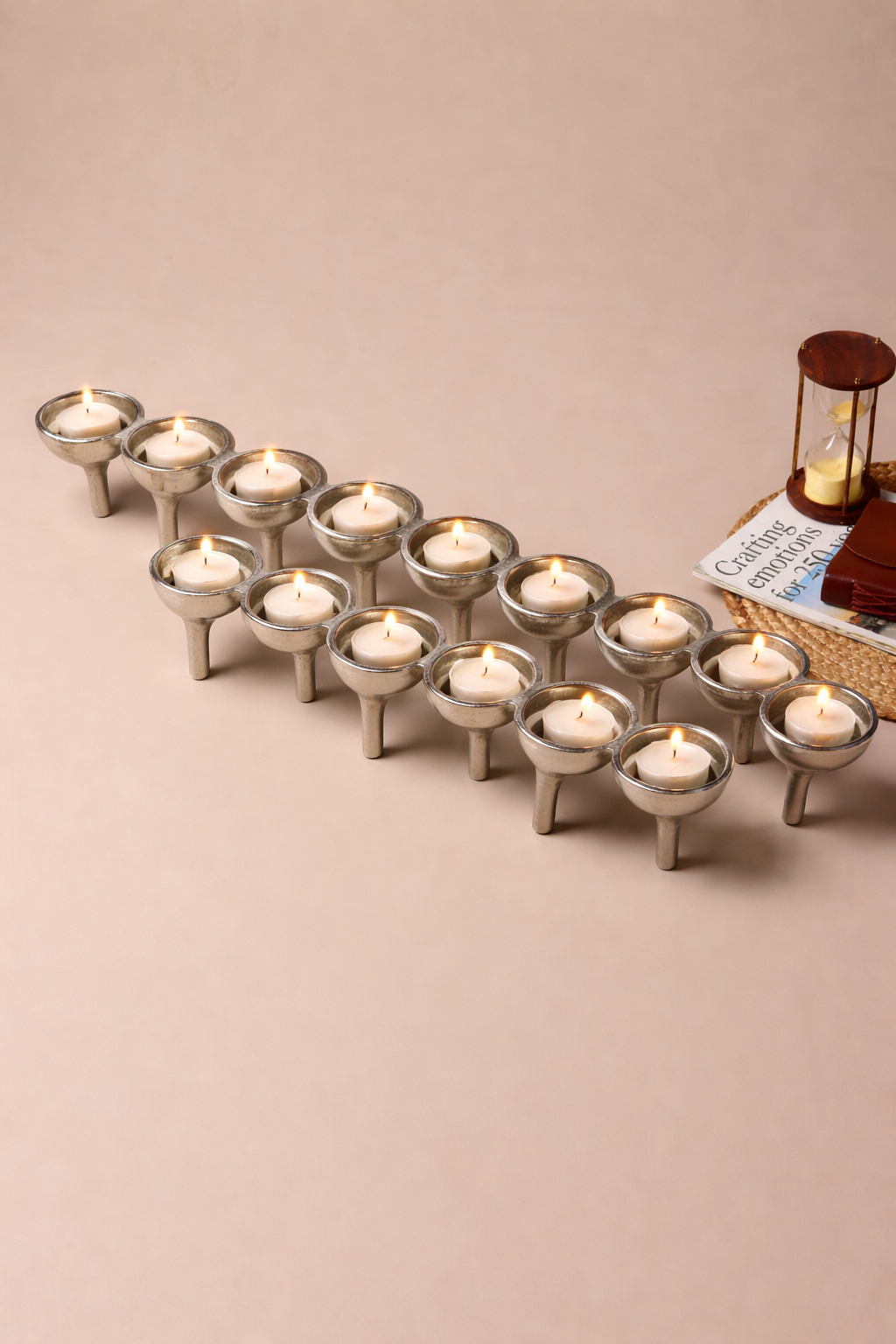 Rivera Candle & T-Light Holder – Set of 2