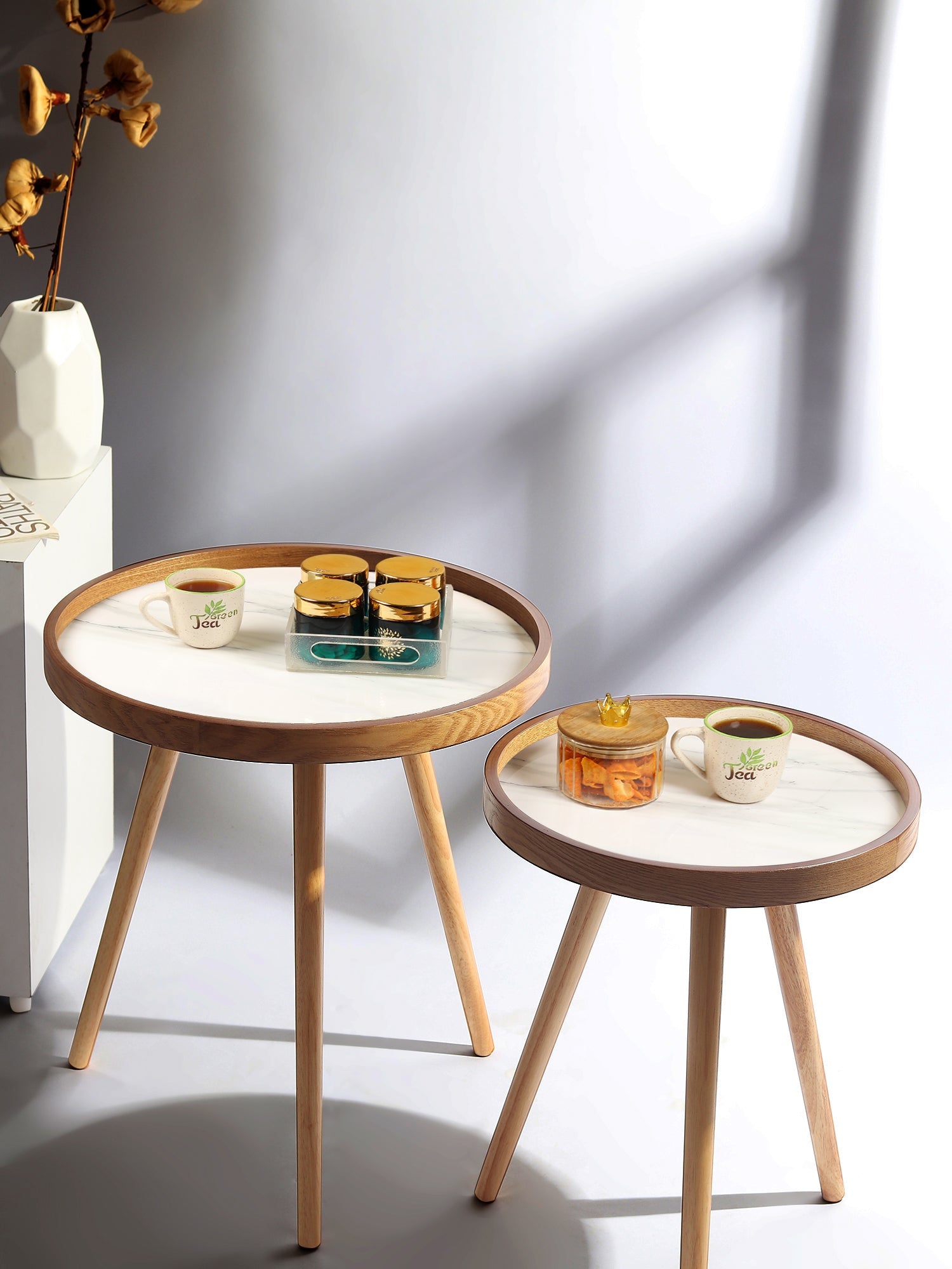 Marwood Round Table Set of 2 M.M.I. OVERSEAS