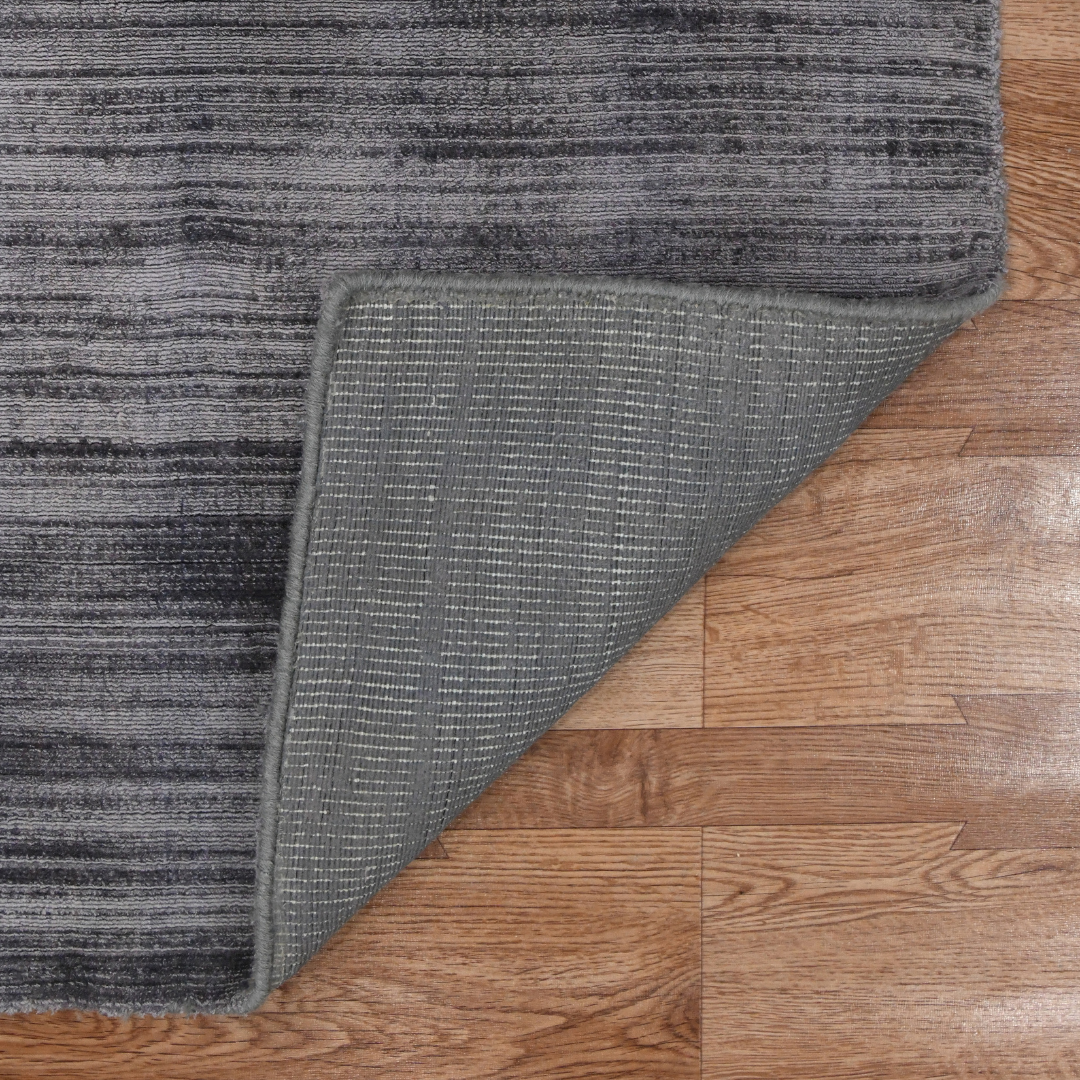 Affinity Solid Pattern Hand Woven Rectangle Anti-Skid Designer Carpet, Prayer Rug For Office Cabins, Small Living Spaces - 2'x3' Saraswati Global