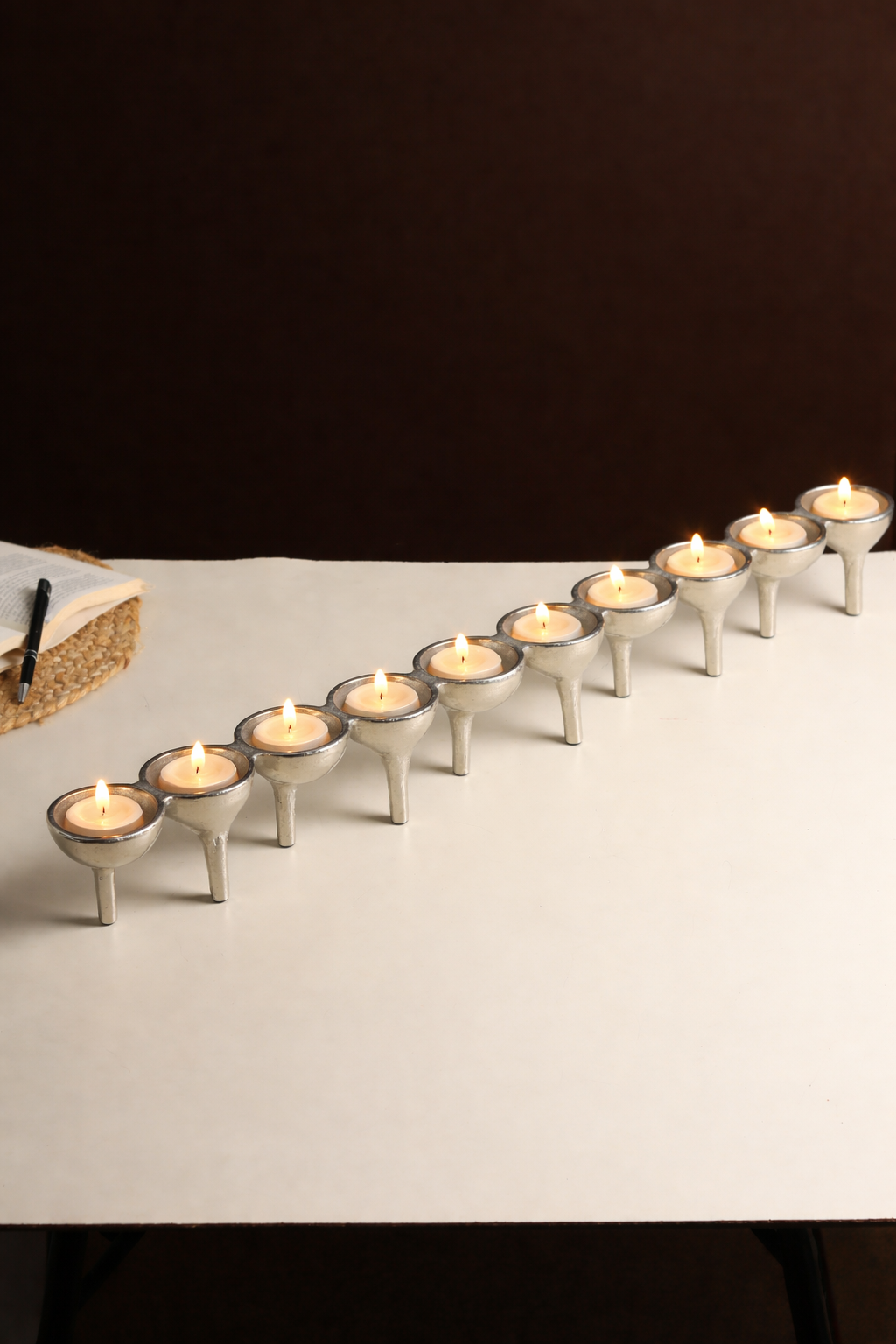 Rivera Candle & T-Light holder Large M.M.I. OVERSEAS