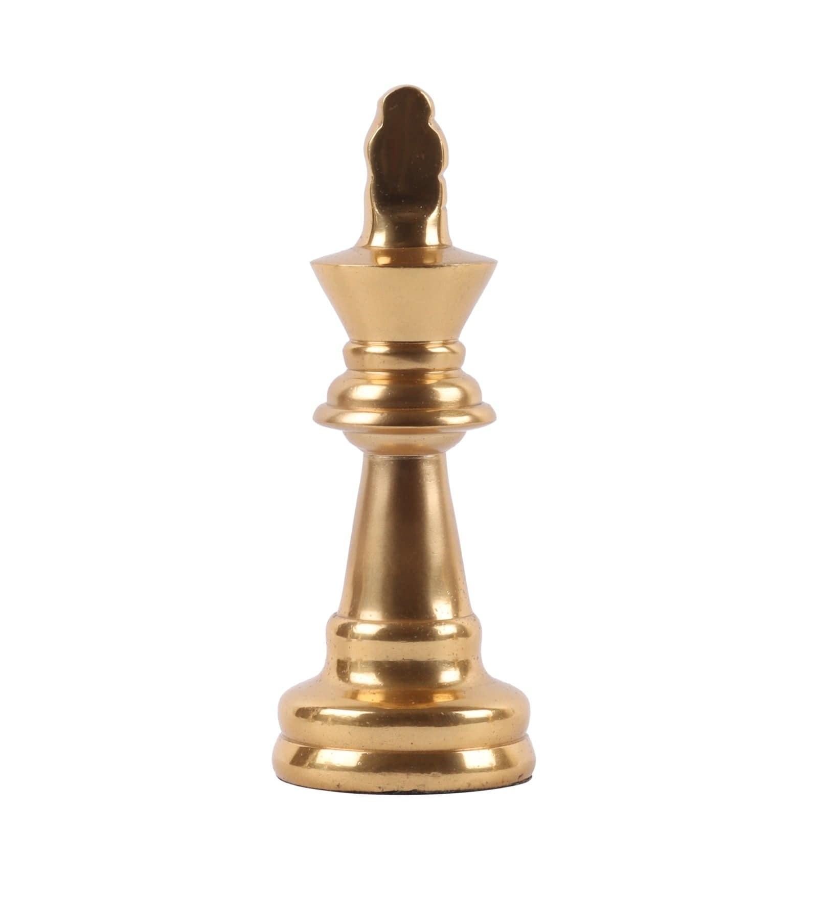 chess king queen gold small - Ouch Cart