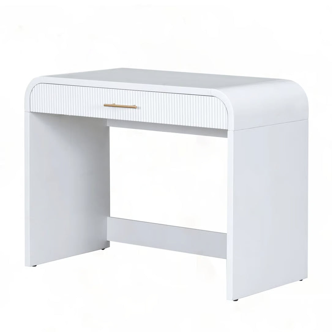 39" Lighted Vanity Table – Touch Screen LED Makeup Desk for Bedroom