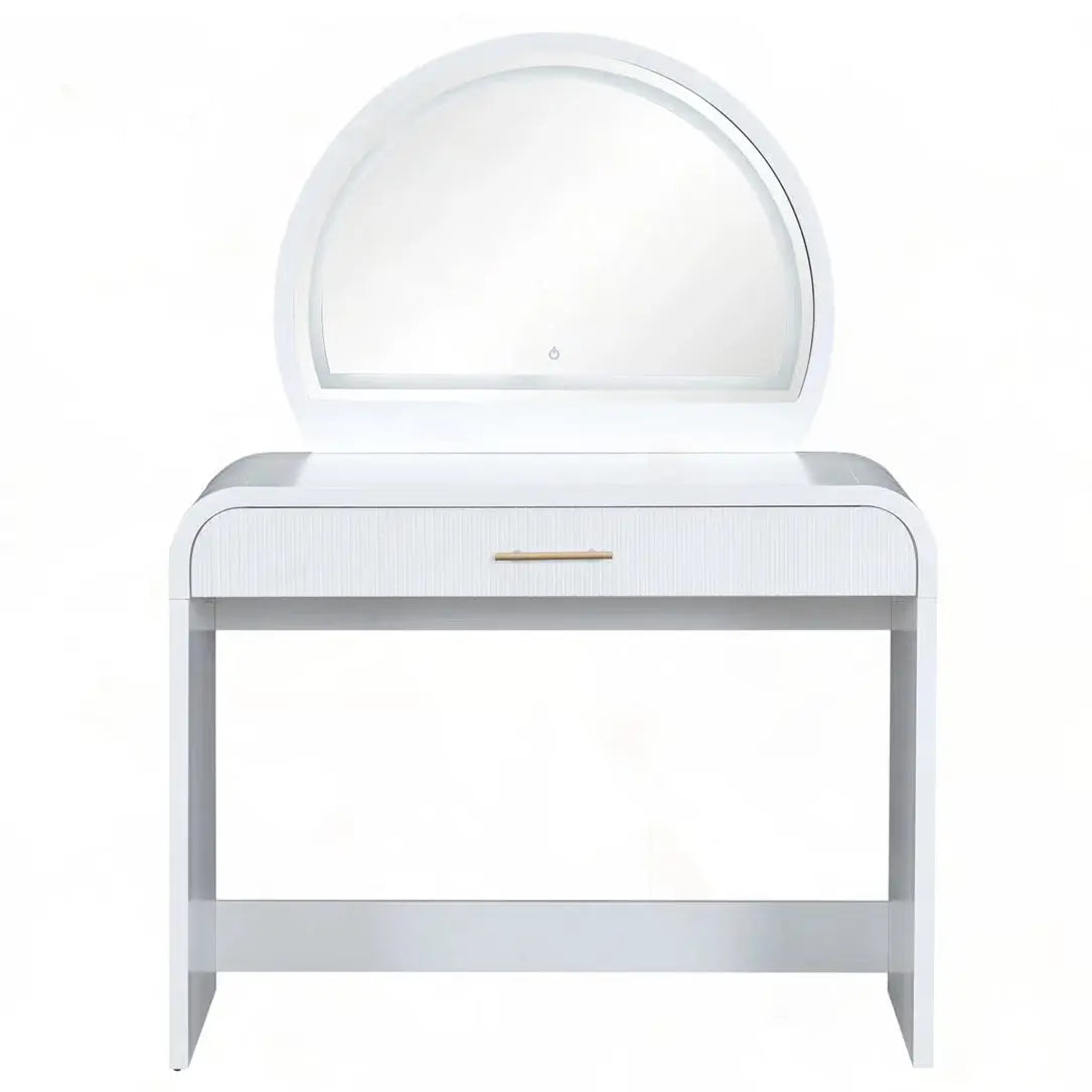 39" Lighted Vanity Table – Touch Screen LED Makeup Desk for Bedroom-OUCH CART |Dressing table