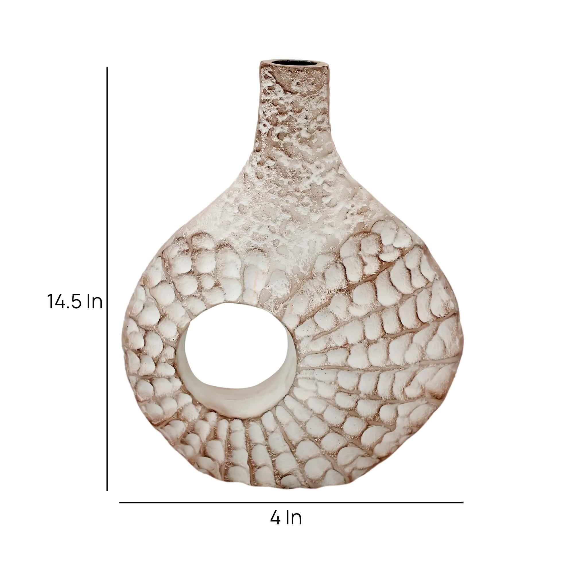 Seashell Serenity Vase - Dirty pink - Ouch Cart