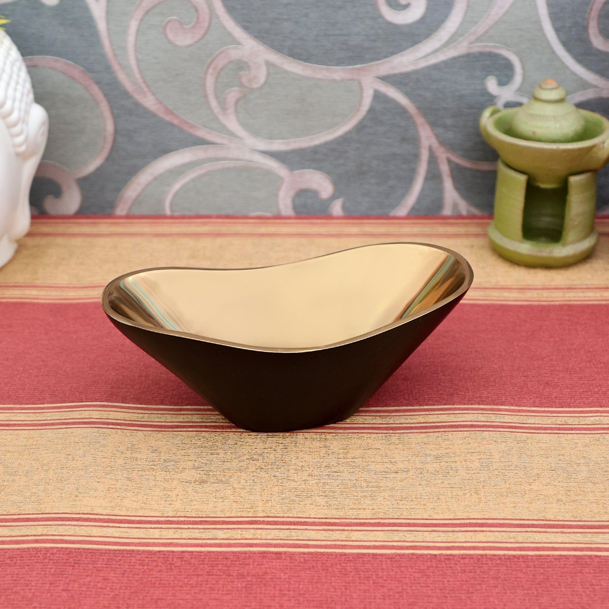 Opulent Oval Bowl Gold - Ouch Cart