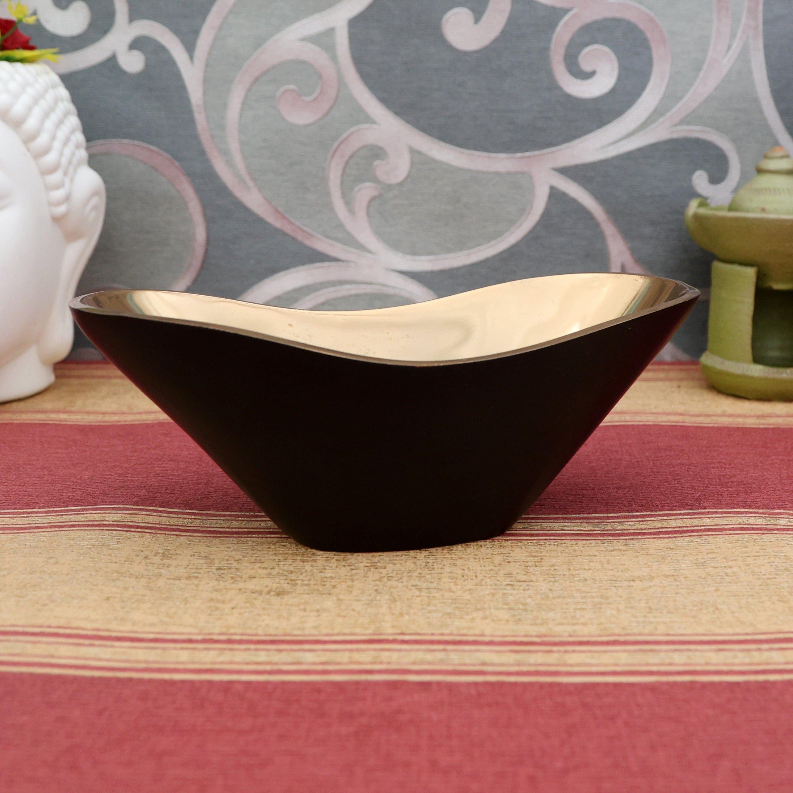 Opulent Oval Bowl Gold - Ouch Cart