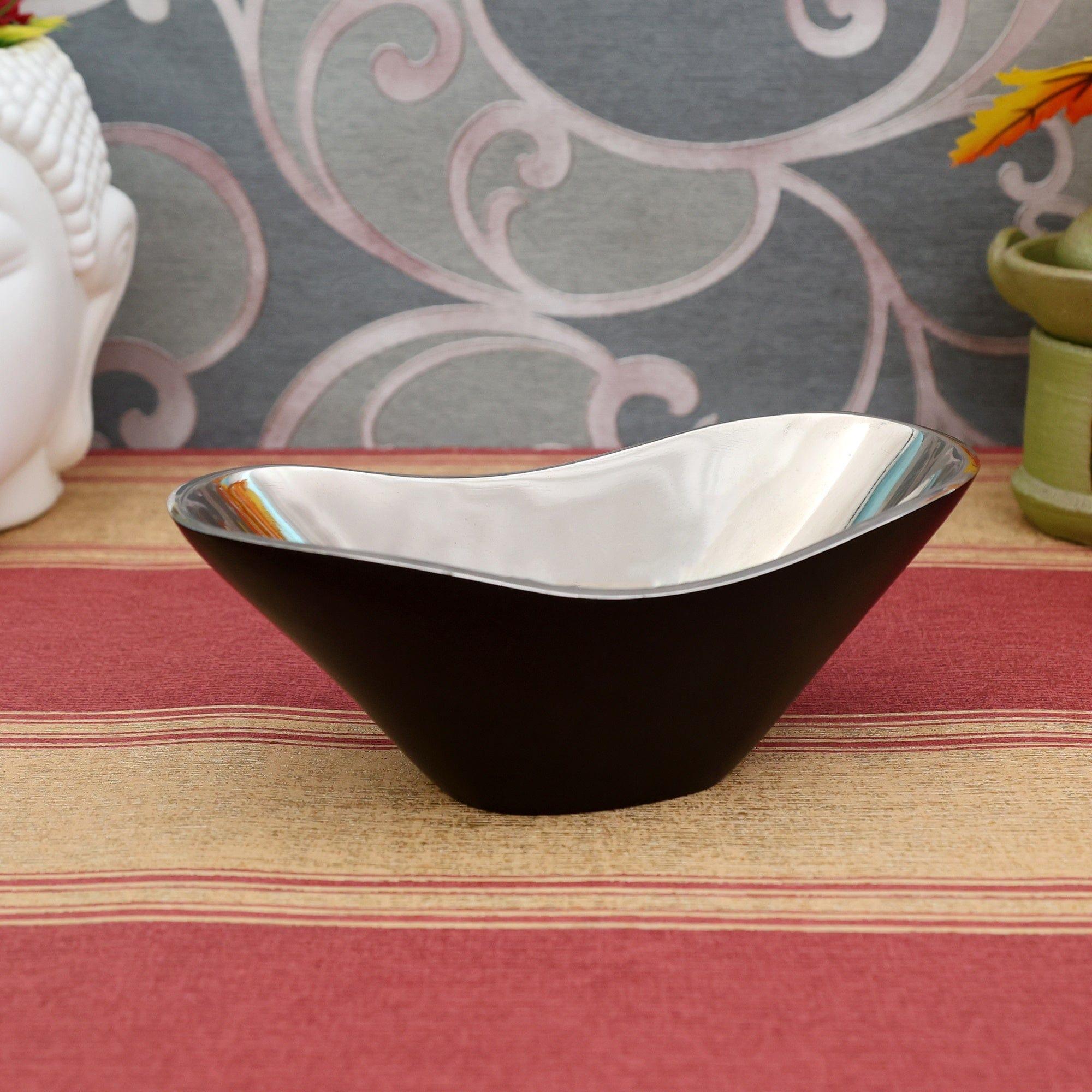 Opulent Oval Bowl Silver - Ouch Cart