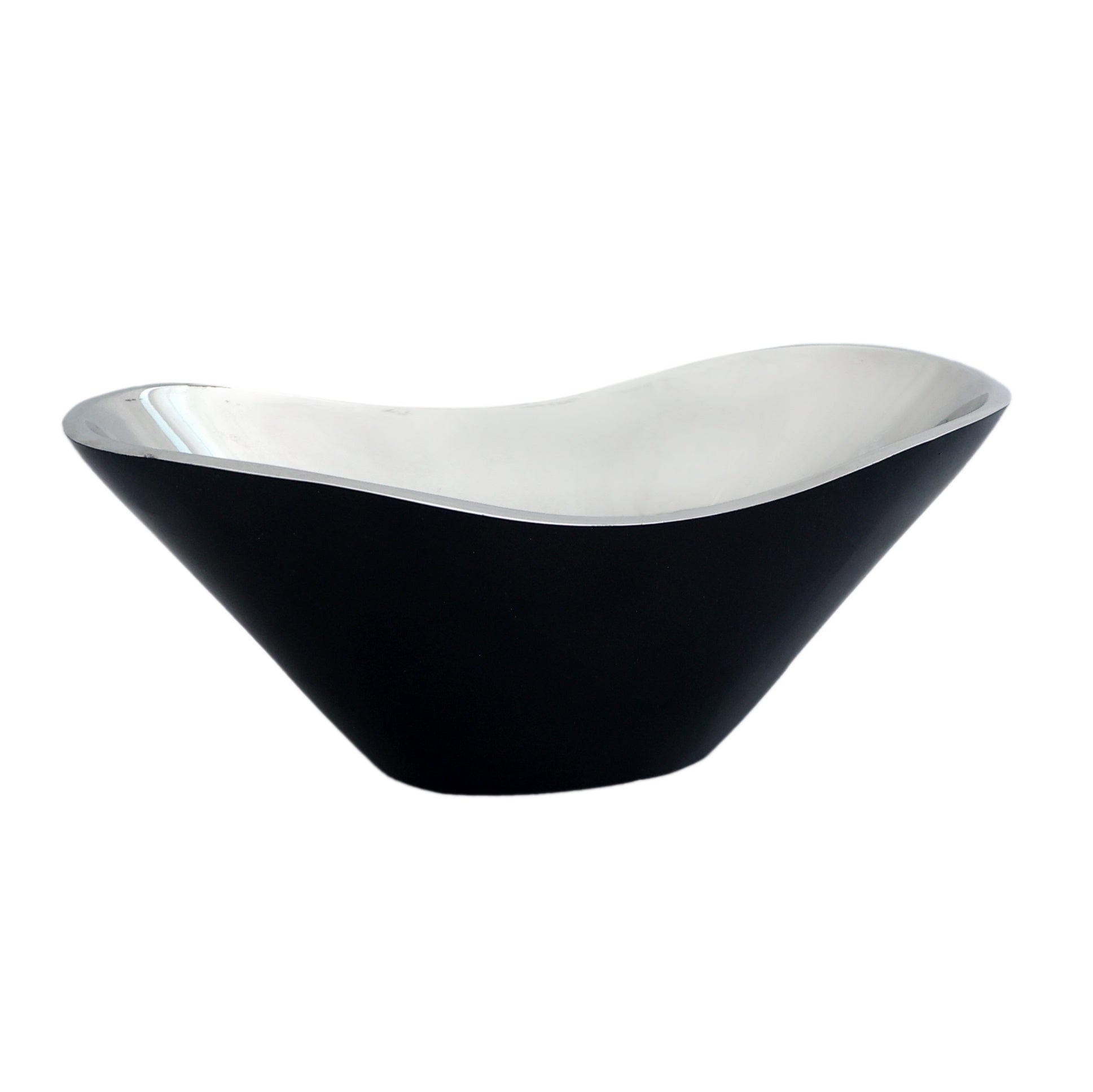 Opulent Oval Bowl Silver