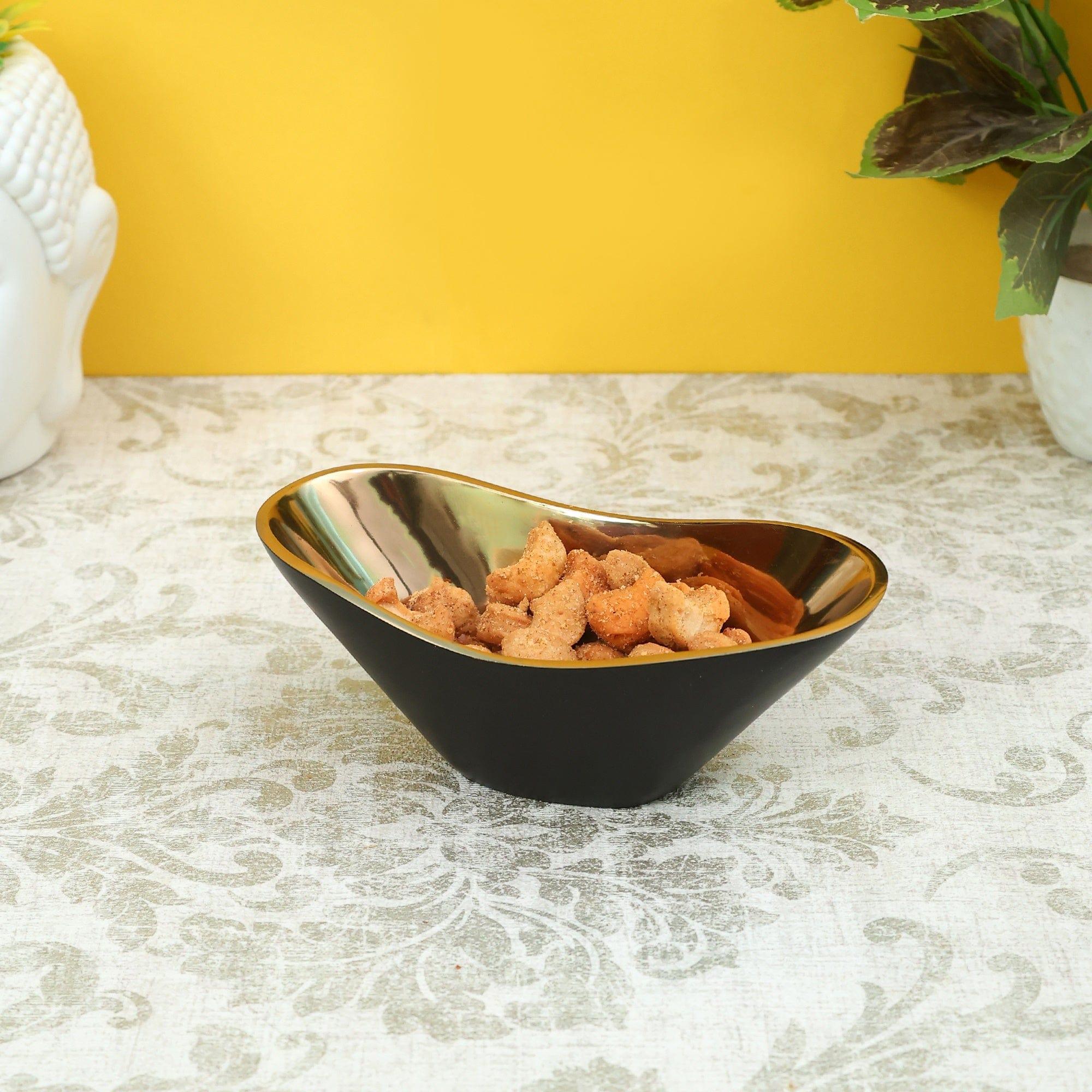 Opulent Oval Bowl Gold - Ouch Cart