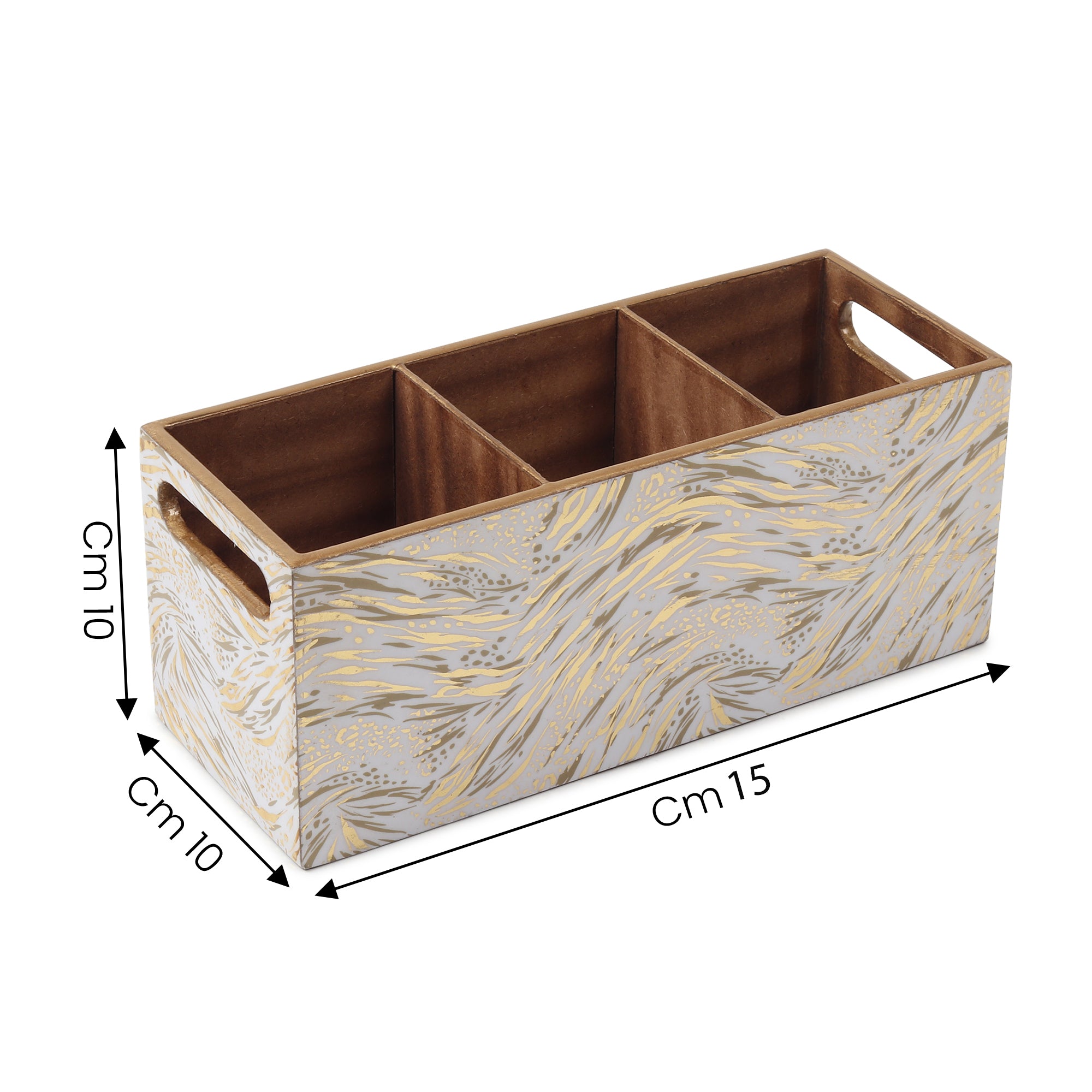 Zivra Gold Cutlery holder - OUCHCART