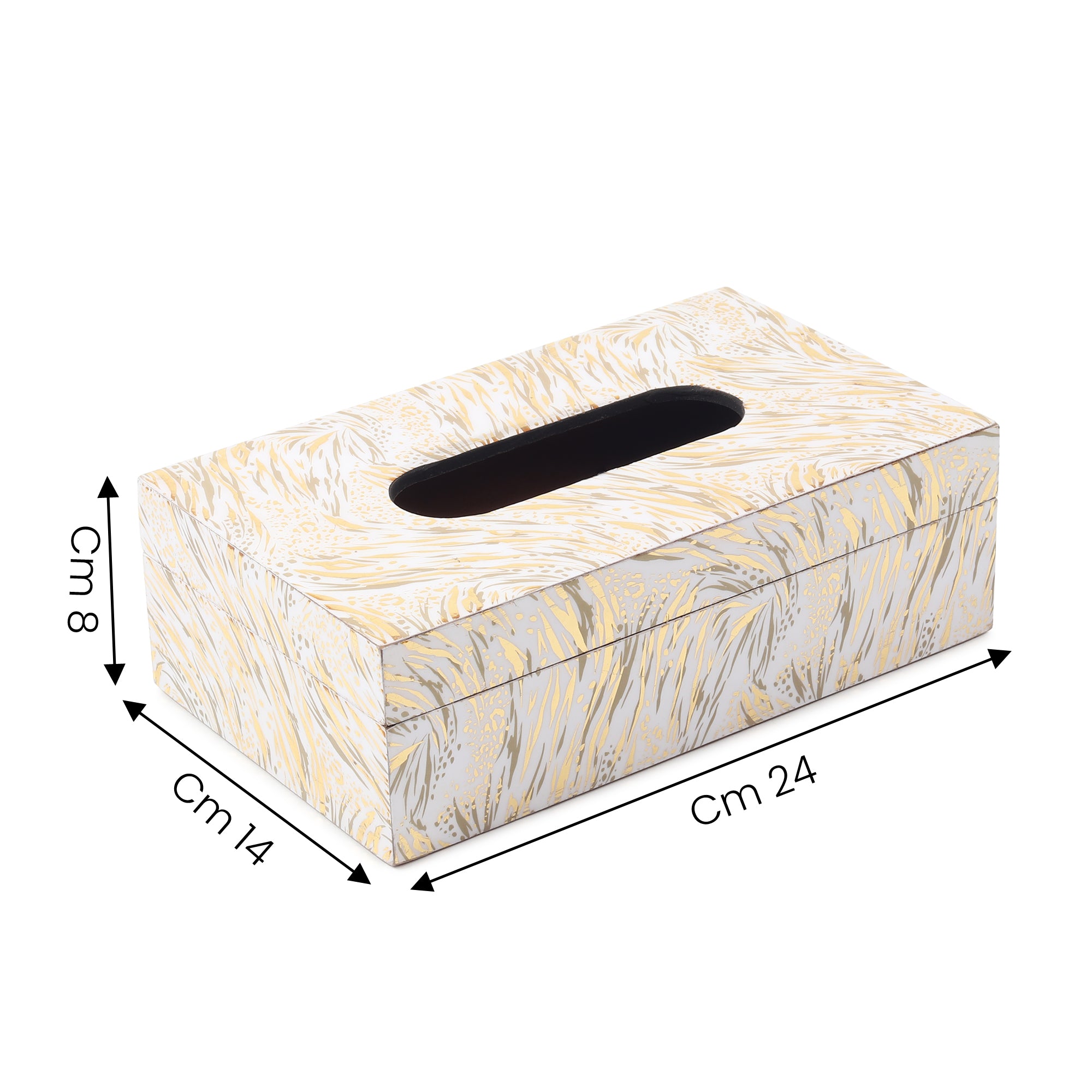 Zivra Gold Tissue Box