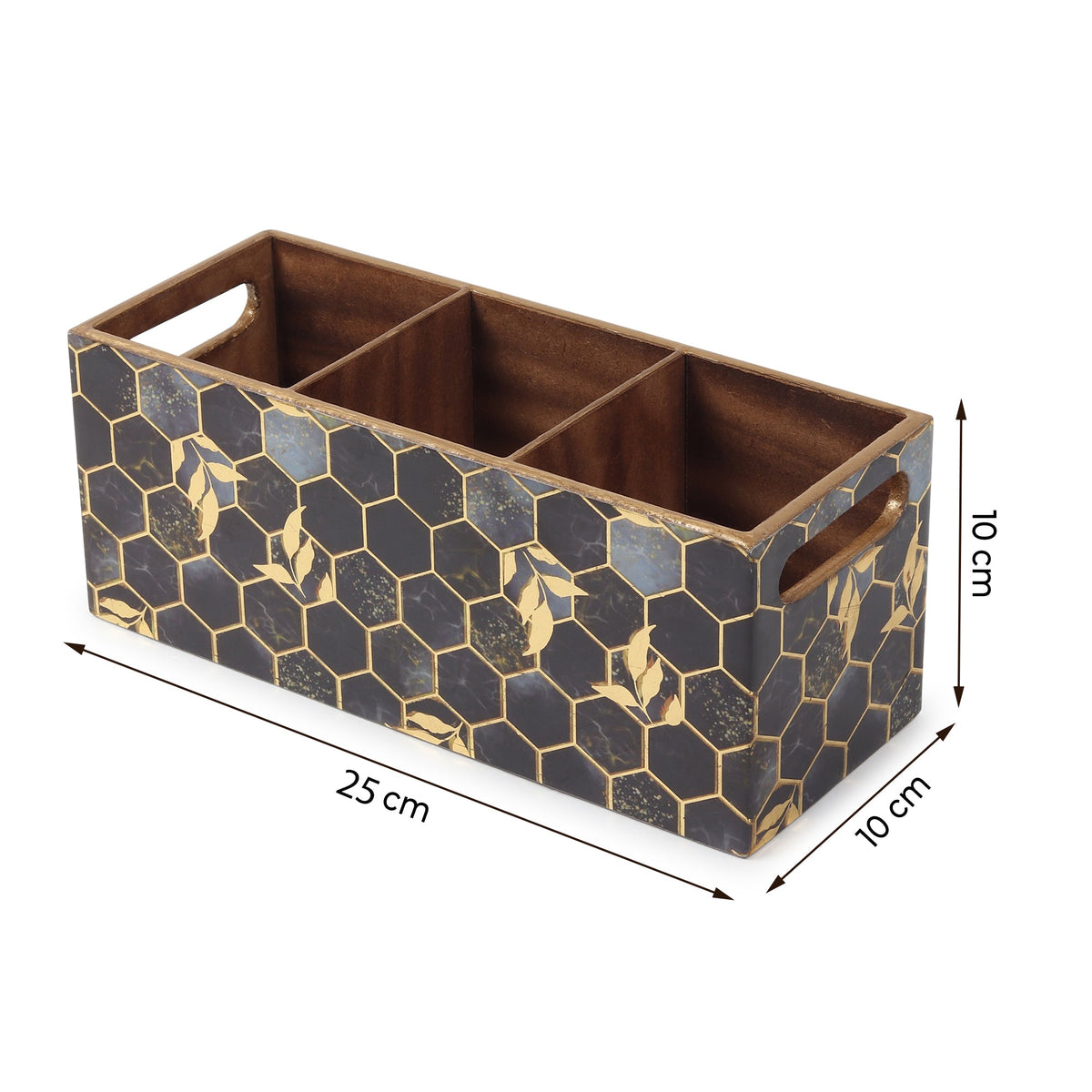 Gilded Hive Cutlery holder M.M.I. OVERSEAS
