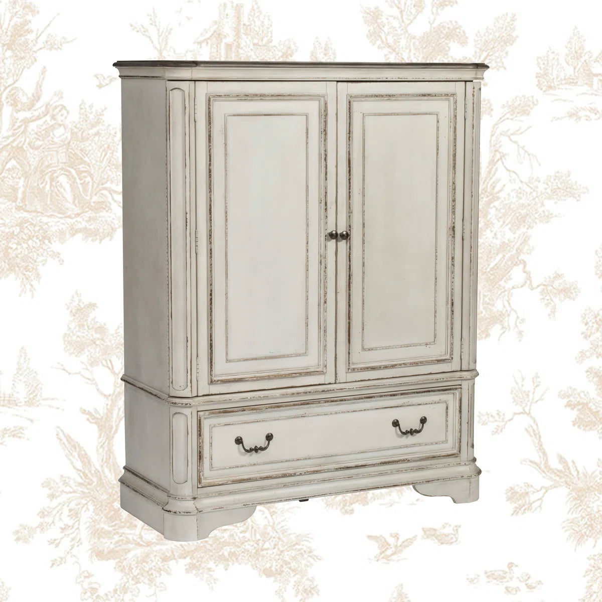 Colchester Armoire Modern Bedroom Wardrobe Storage Cabinet OUCH CART