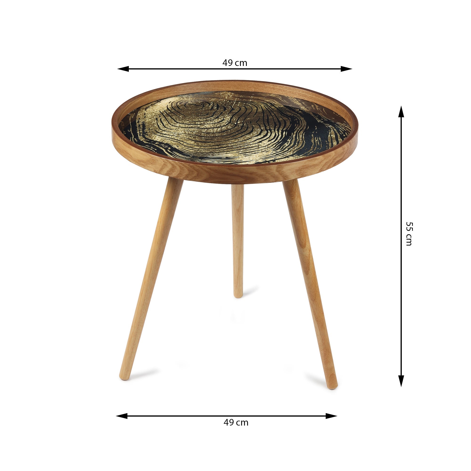 Oakveil Brown Table Large M.M.I. OVERSEAS