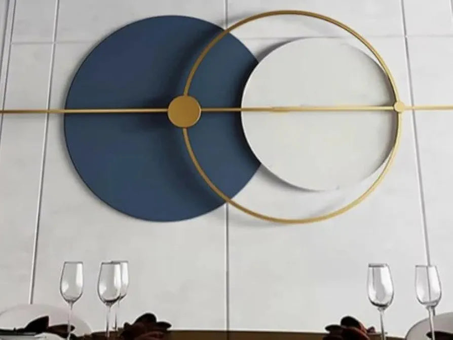 SINGLE RING WALL ART Handmade One-of-a-kind original piece 6 Month Waranty Perfect for a modern or coastal-themed room Adds a pop of color