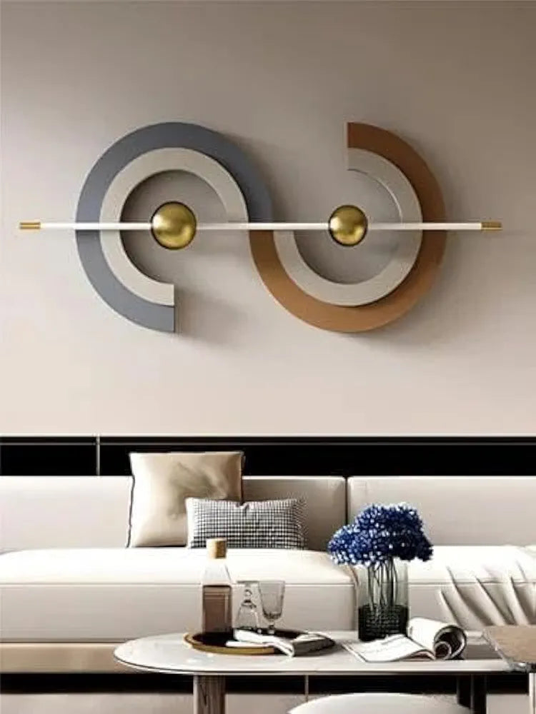 DOUBLE FLOWER WALL ART Handmade One-of-a-kind original piece 6 Month Waranty Perfect for a modern or coastal-themed room