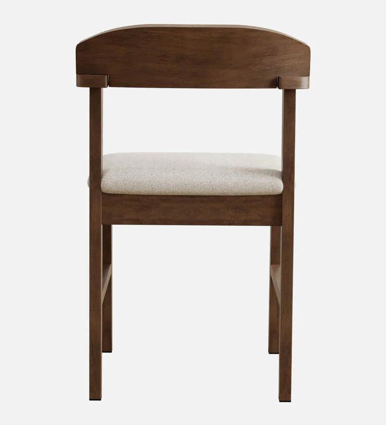 Solid Wood 4 Seater Dining Set In Marble Finish - Ouch Cart