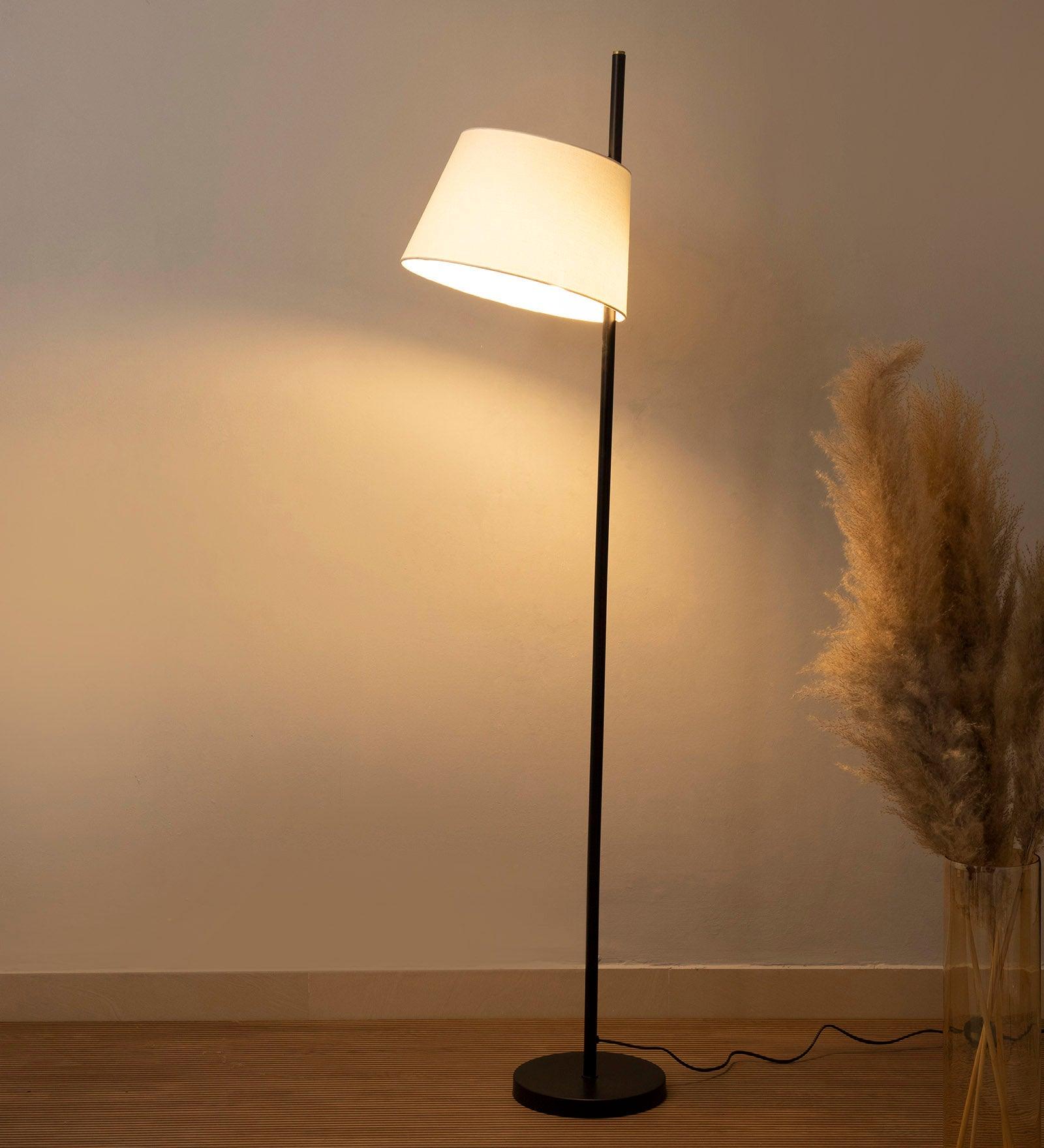 Nordic White Shade Floor Lamp - Ouch Cart