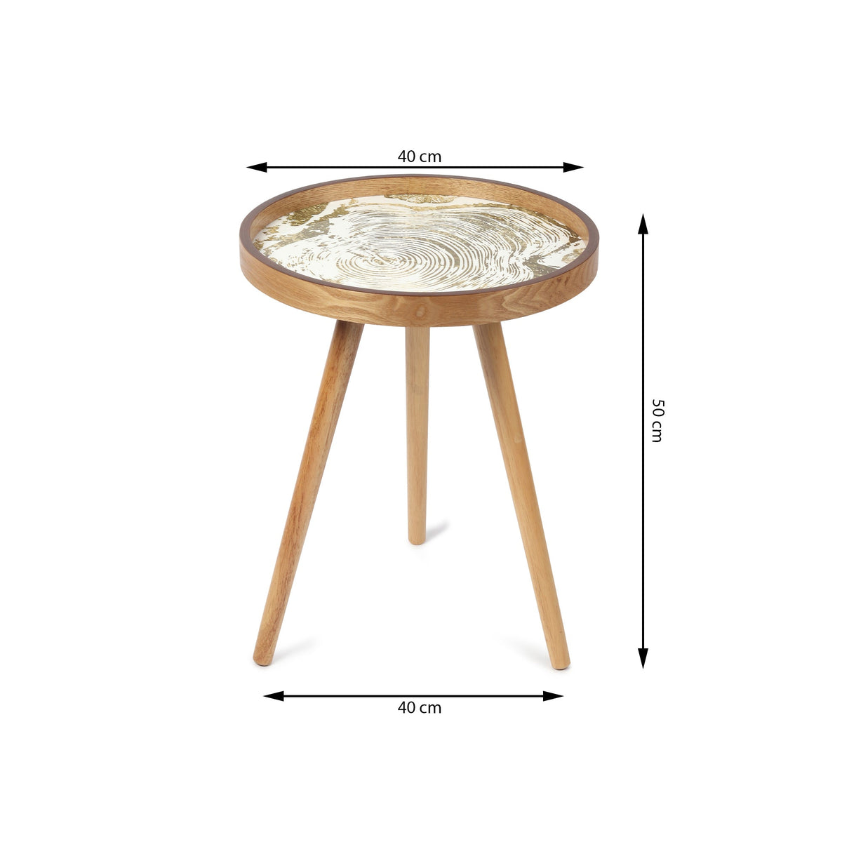 Oakveil Brown Table Set of 2 M.M.I. OVERSEAS