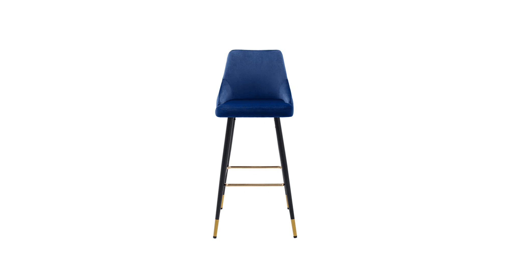DAVAN BAR STOOL BLUE SET OF 2 - Ouch Cart