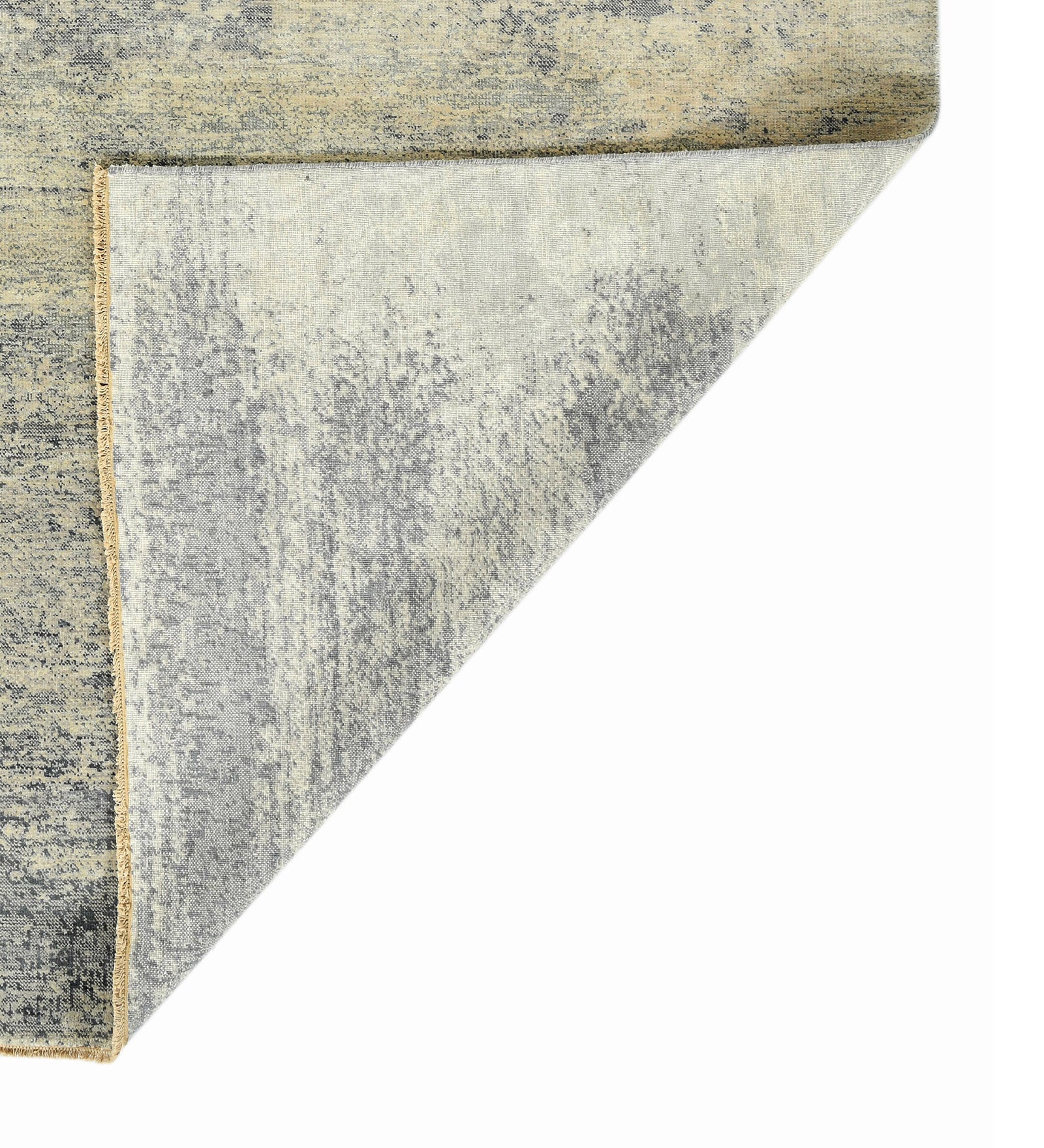 Dazzle Modern Pattern Hand Knotted Rectangle Anti-Skid Designer Carpet, Prayer Rug For Office Cabins, Small Living Spaces - 4'x6'