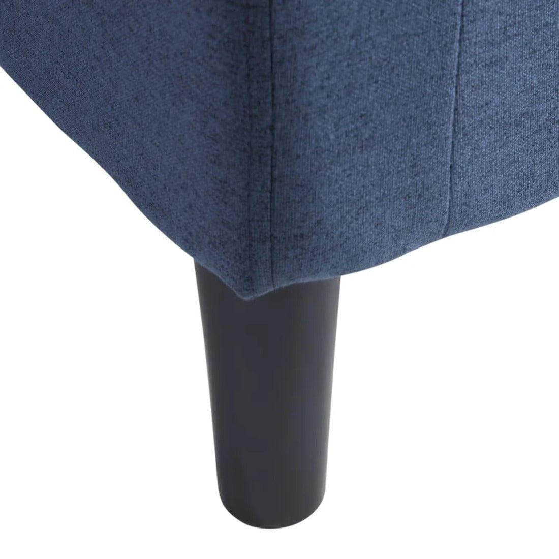 pitts accent chair with ottoman - Ouch Cart