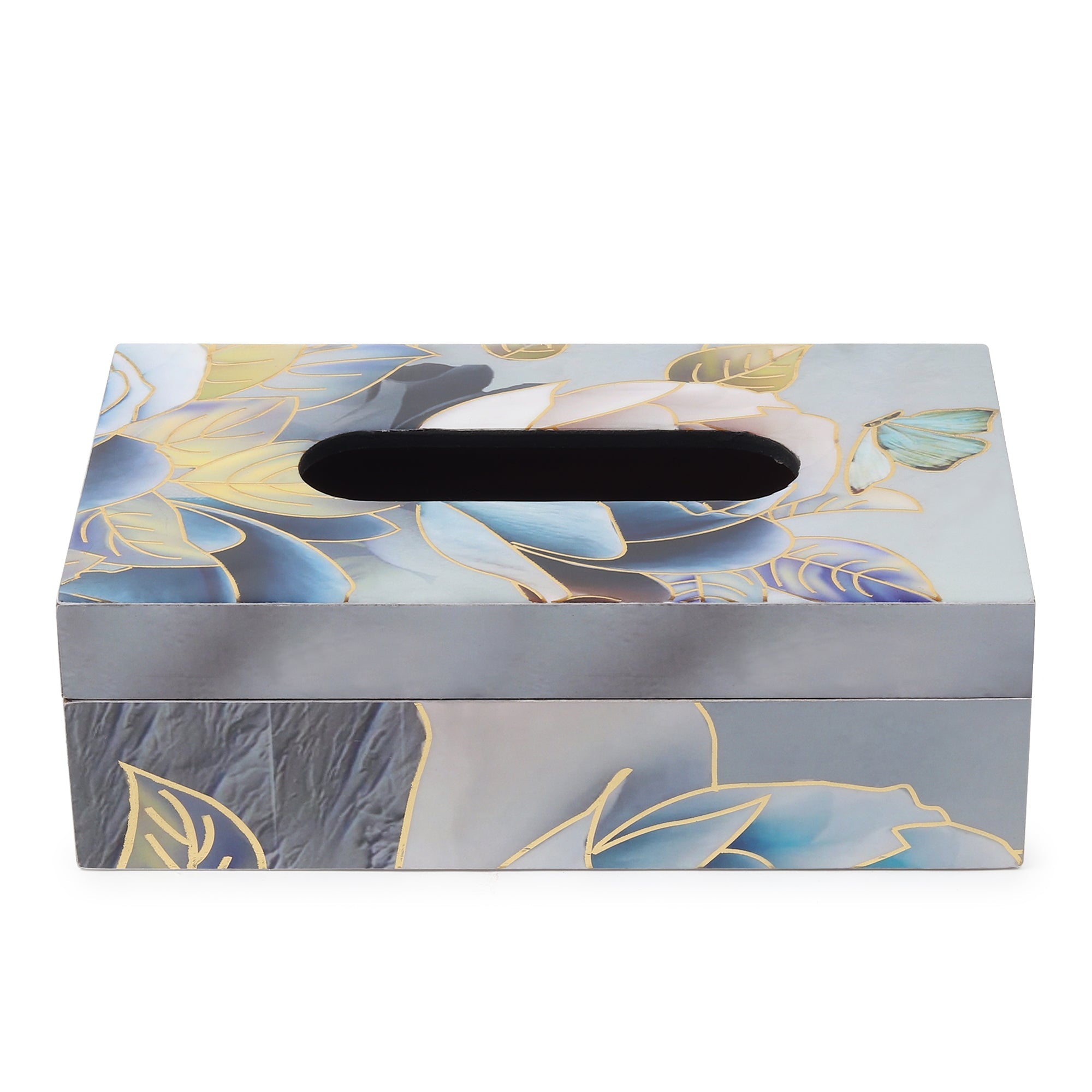 Azure Whisper Tissue Box M.M.I. OVERSEAS