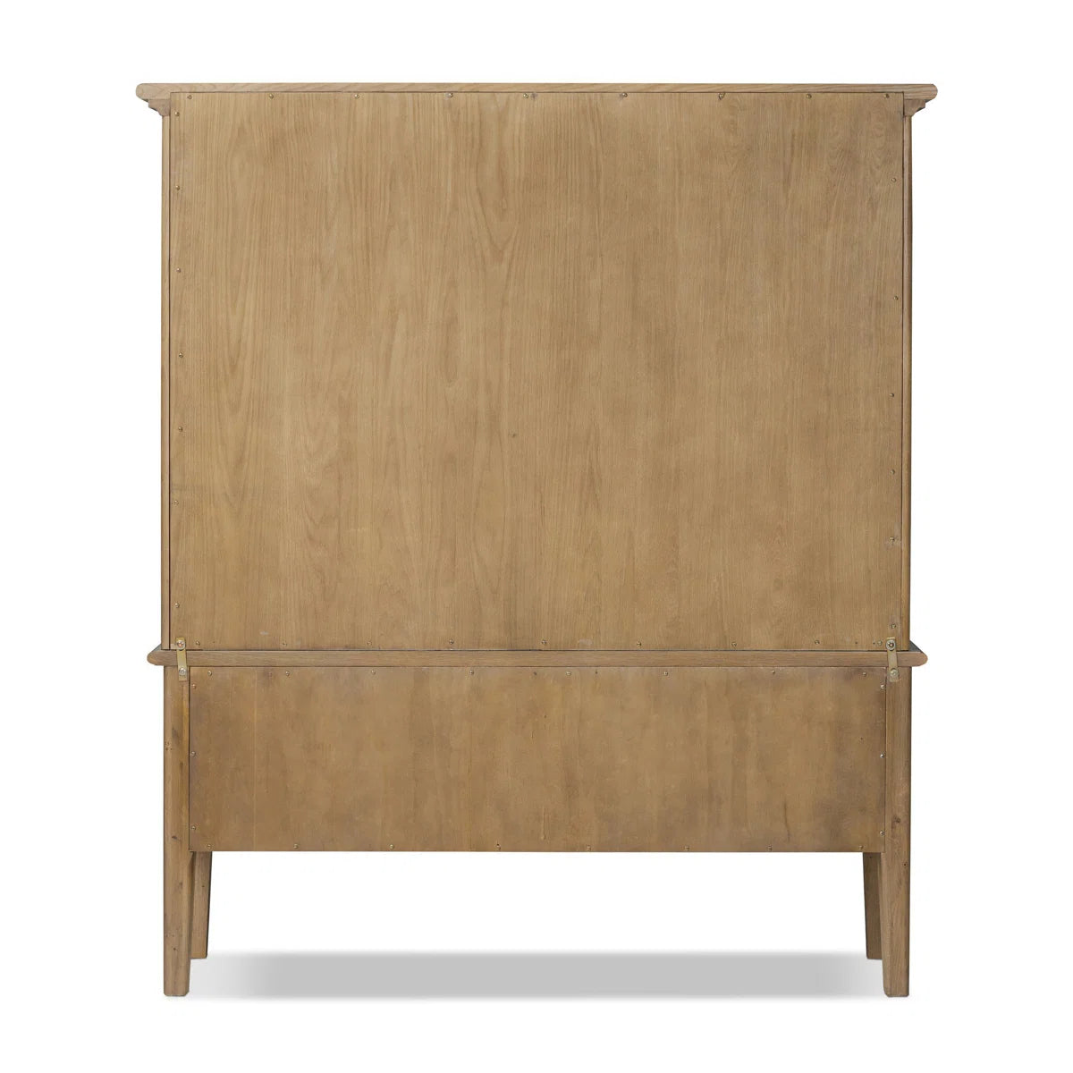 Alena Cabinet – Worn Oak Wooden Storage Cabinet for Bedroom or Living Room OUCH CART