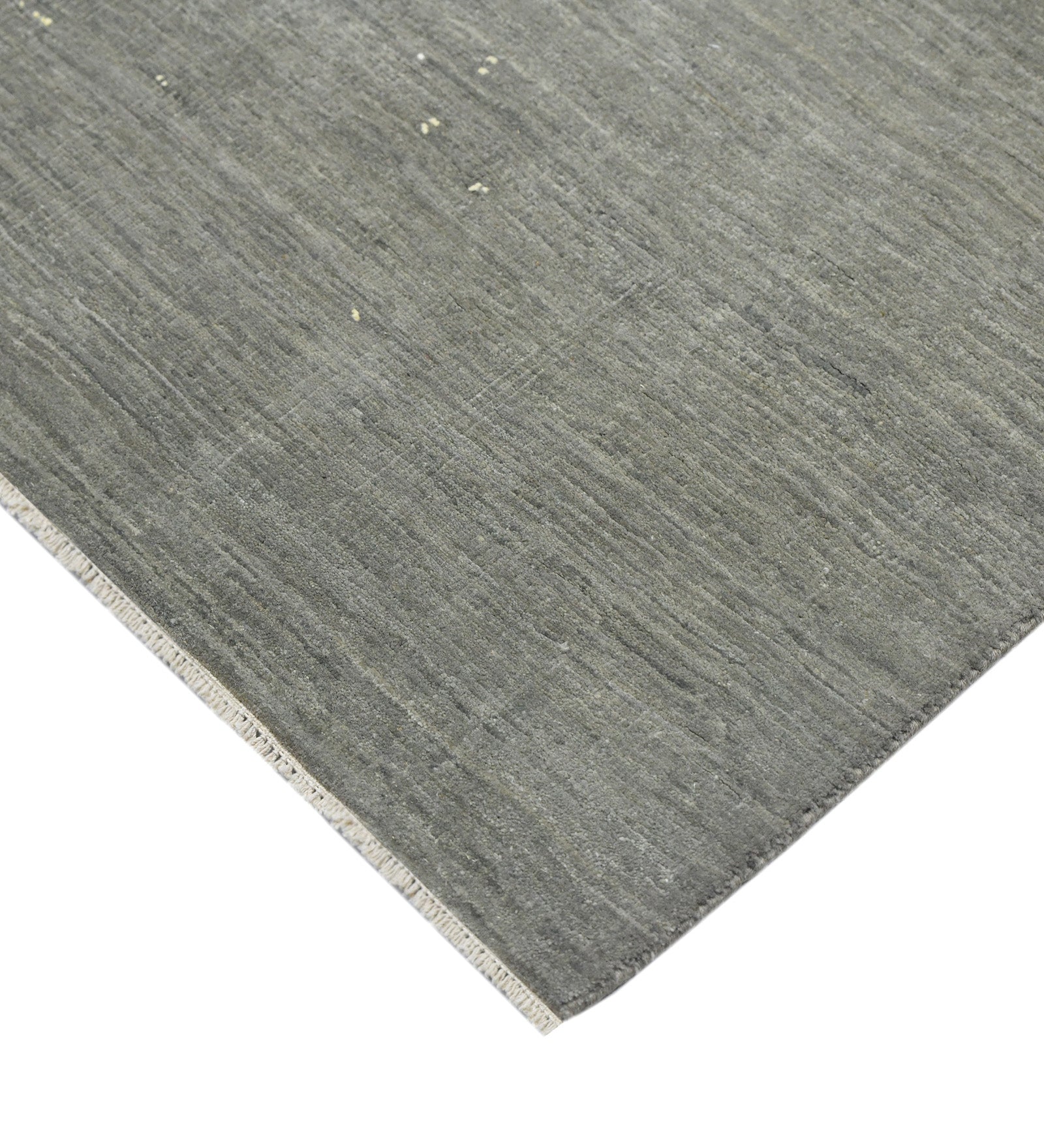 Pearl Transitional Pattern Hand Knotted Rectangle Anti-Skid Designer Carpet, Prayer Rug For Office Cabins, Small Living Spaces - 2'X3'