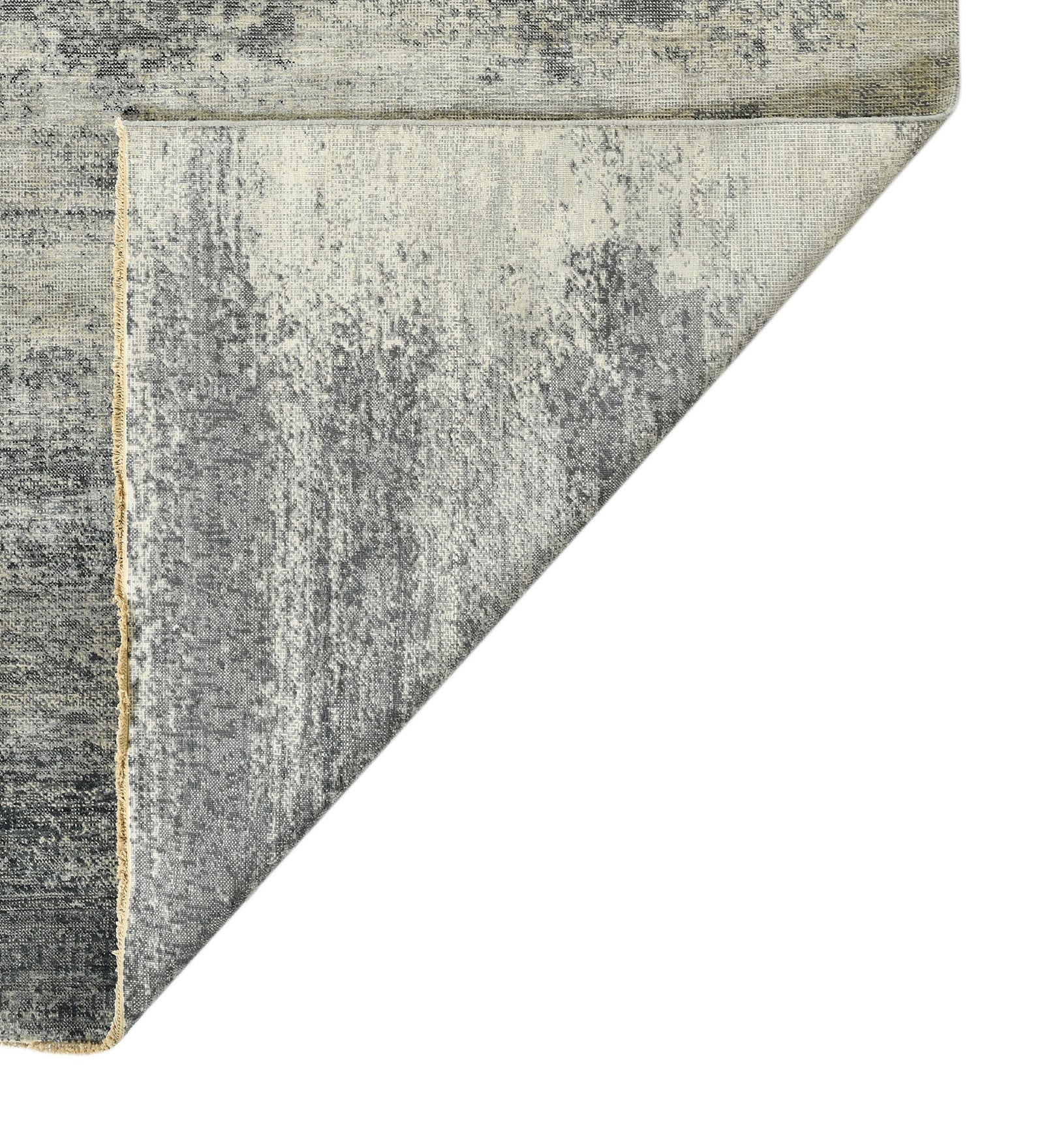 Dazzle Modern Pattern Hand Knotted Rectangle Anti-Skid Designer Carpet, Prayer Rug For Office Cabins, Small Living Spaces - 2'X3' Saraswati Global