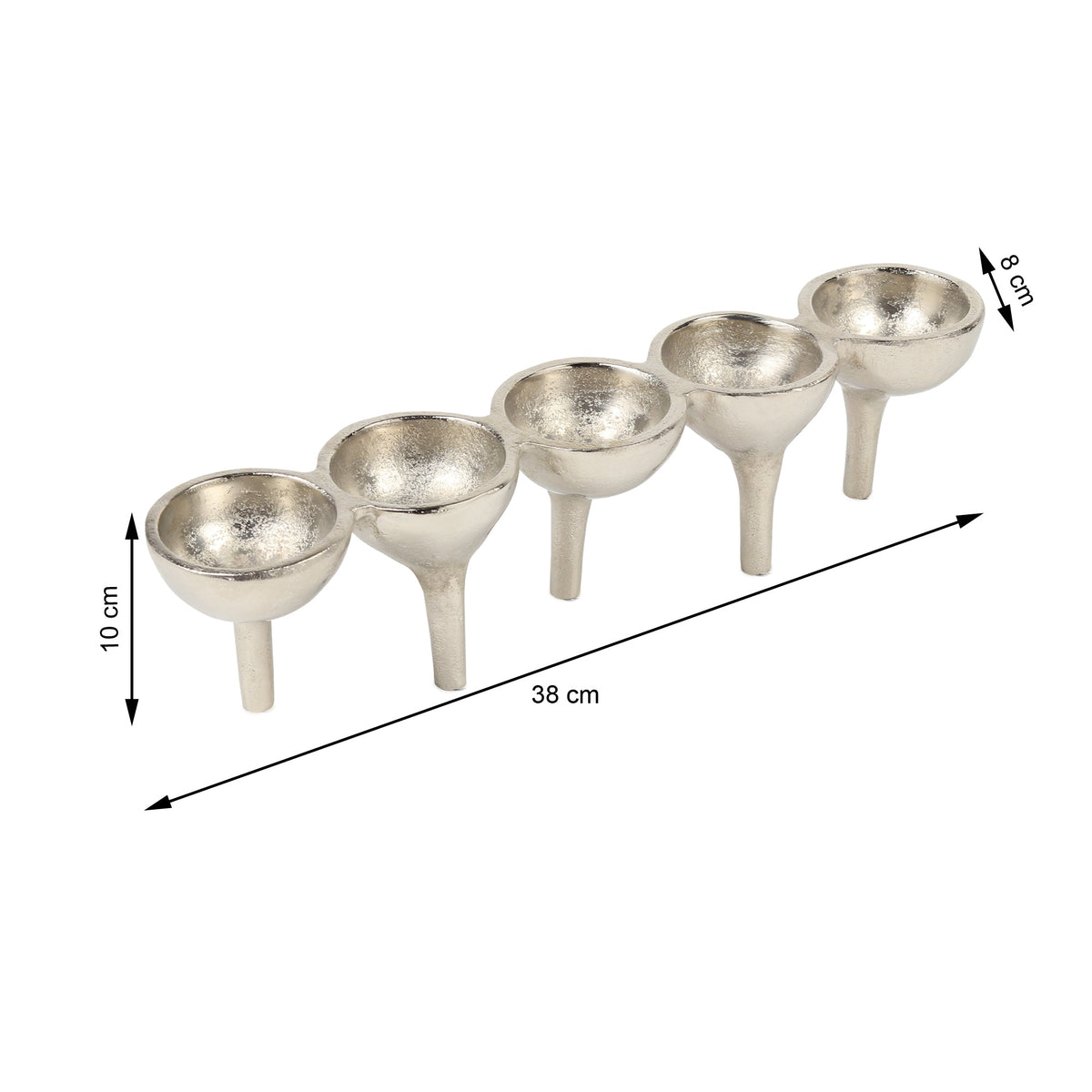 Rivera Candle & T-Light Holder – Set of 2 M.M.I. OVERSEAS