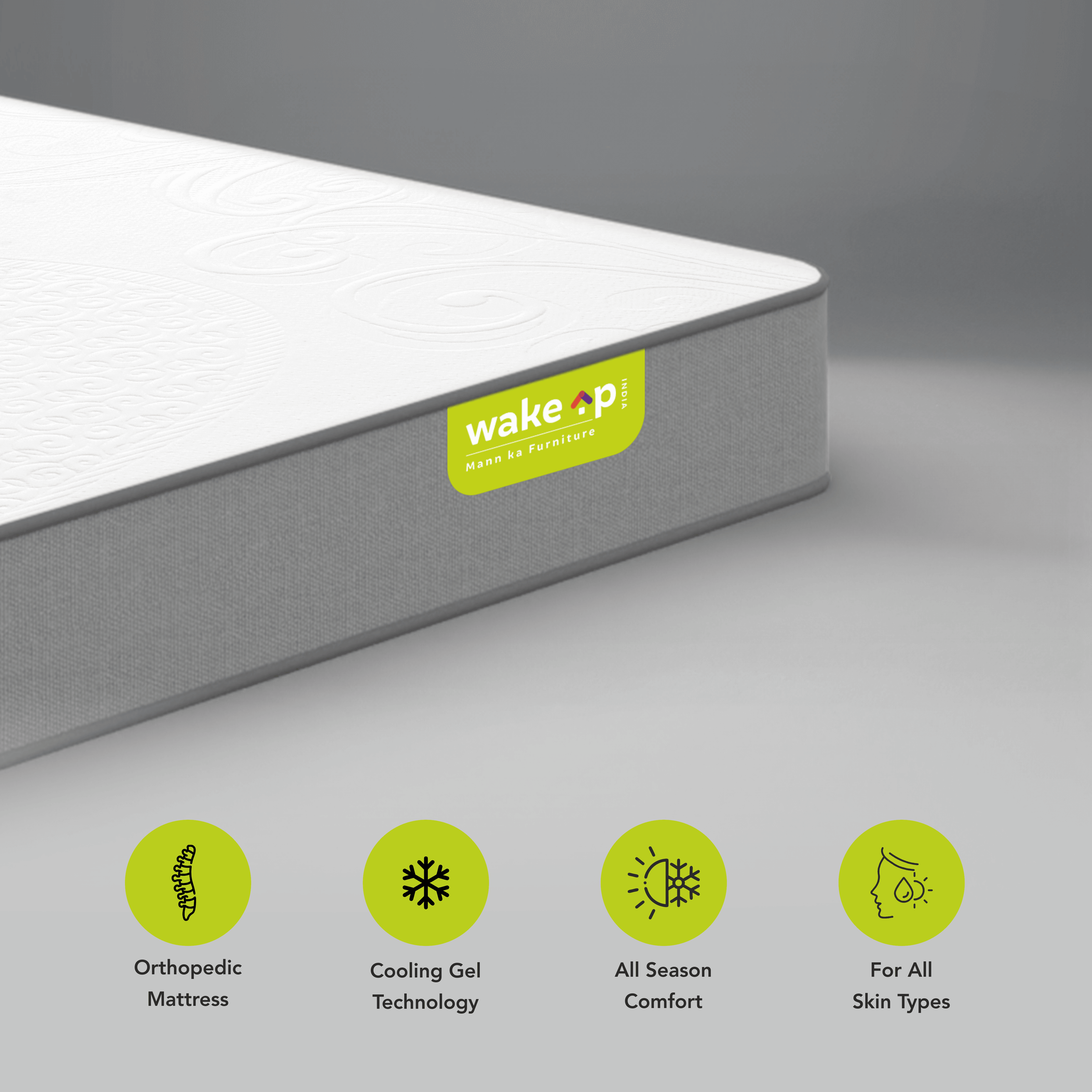 PureLuxe Latex Mattress In White - Ouch Cart