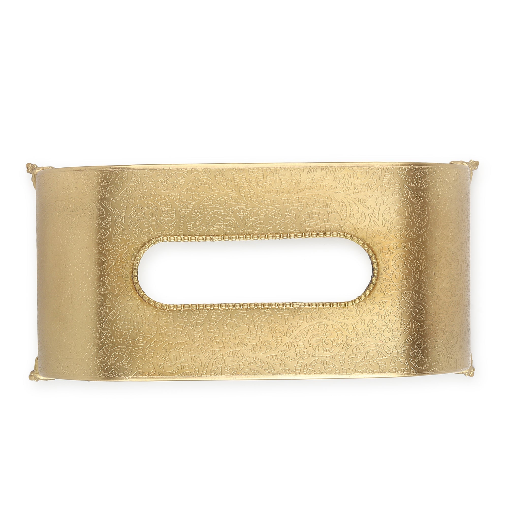 Sleek Slant Diamond Crystal Tissue Holder M.M.I. OVERSEAS