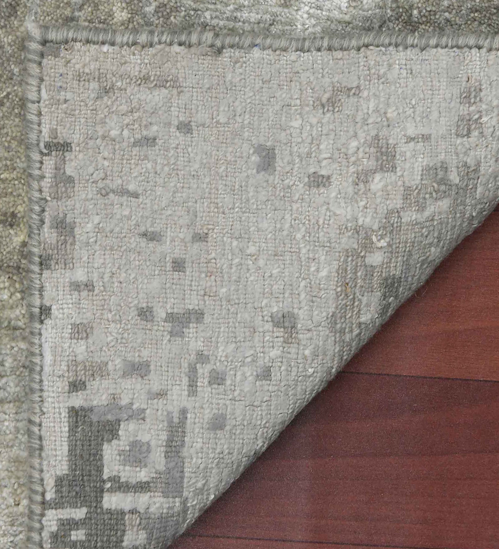 Synergy Modern Pattern Hand Knotted Rectangle Anti-Skid Designer Carpet, Area Rug For Bed Room, Living Room - 6'x9'