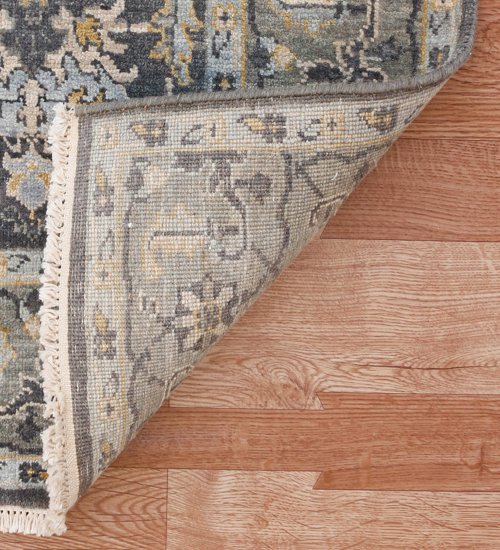 Heritage Traditional Pattern Hand Knotted Rectangle Anti-Skid Designer Carpet, Area Rug For Bed Room, Living Room - 6'x9'