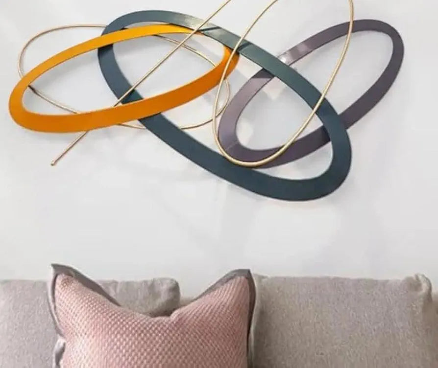 ALFA OUT WALl ARTHandmade One-of-a-kind original piece 6 Month Waranty Perfect for a modern or coastal-themed room Adds a pop of color