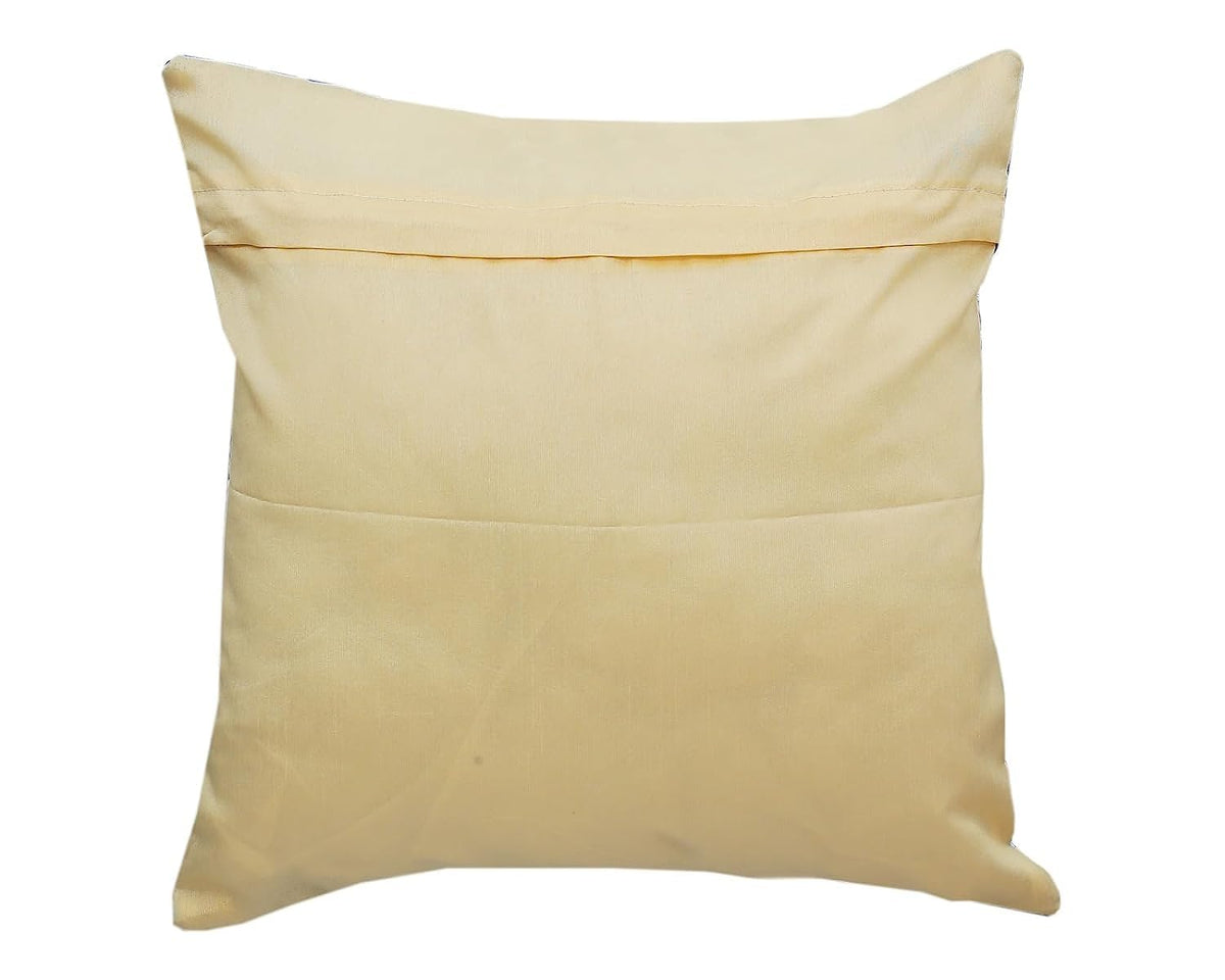 Tribal Jute Cushion Covers, 16 x 16 Inch, Set of 5 OUCH CART