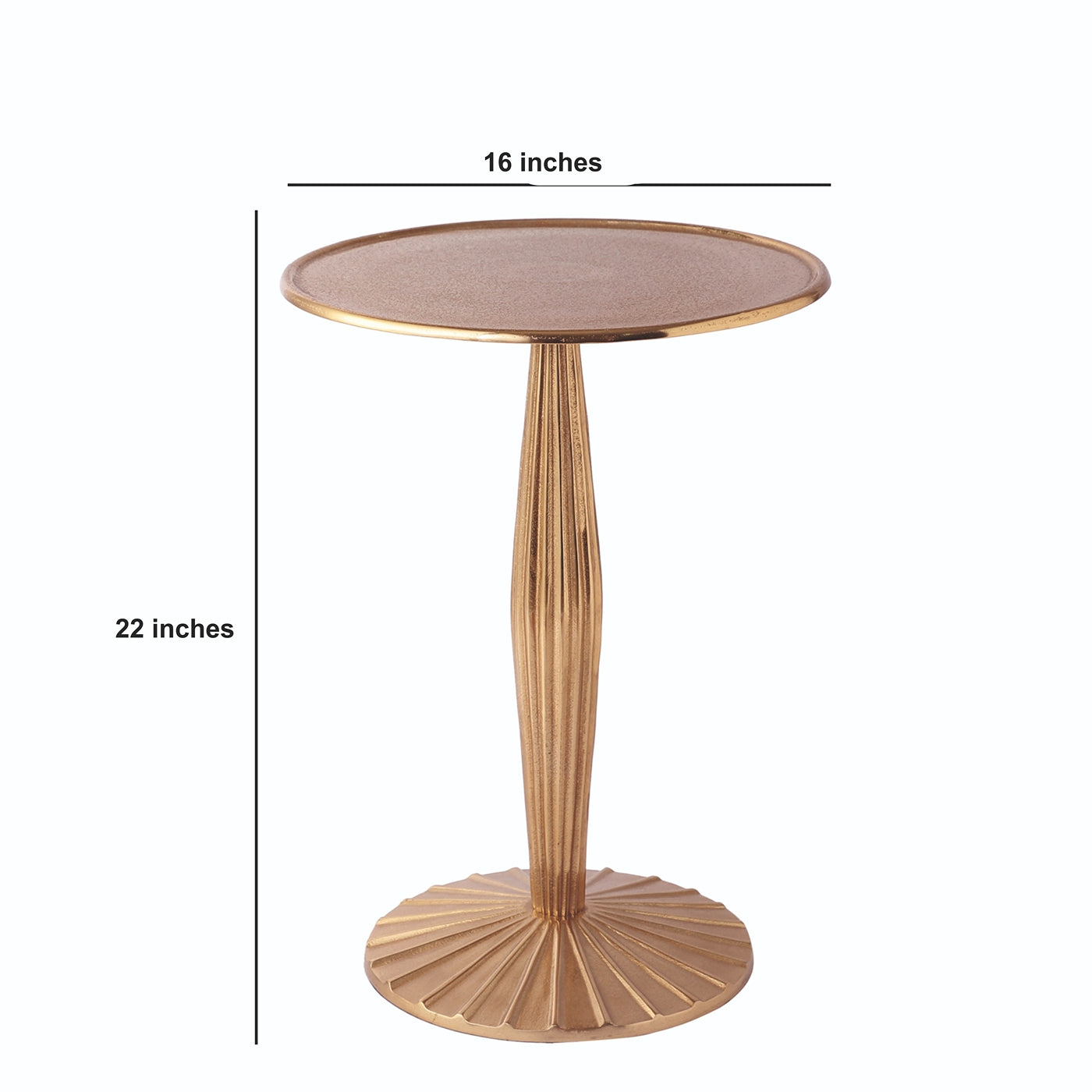 Radiant Gold Duo Side Tables Large-OUCHCART