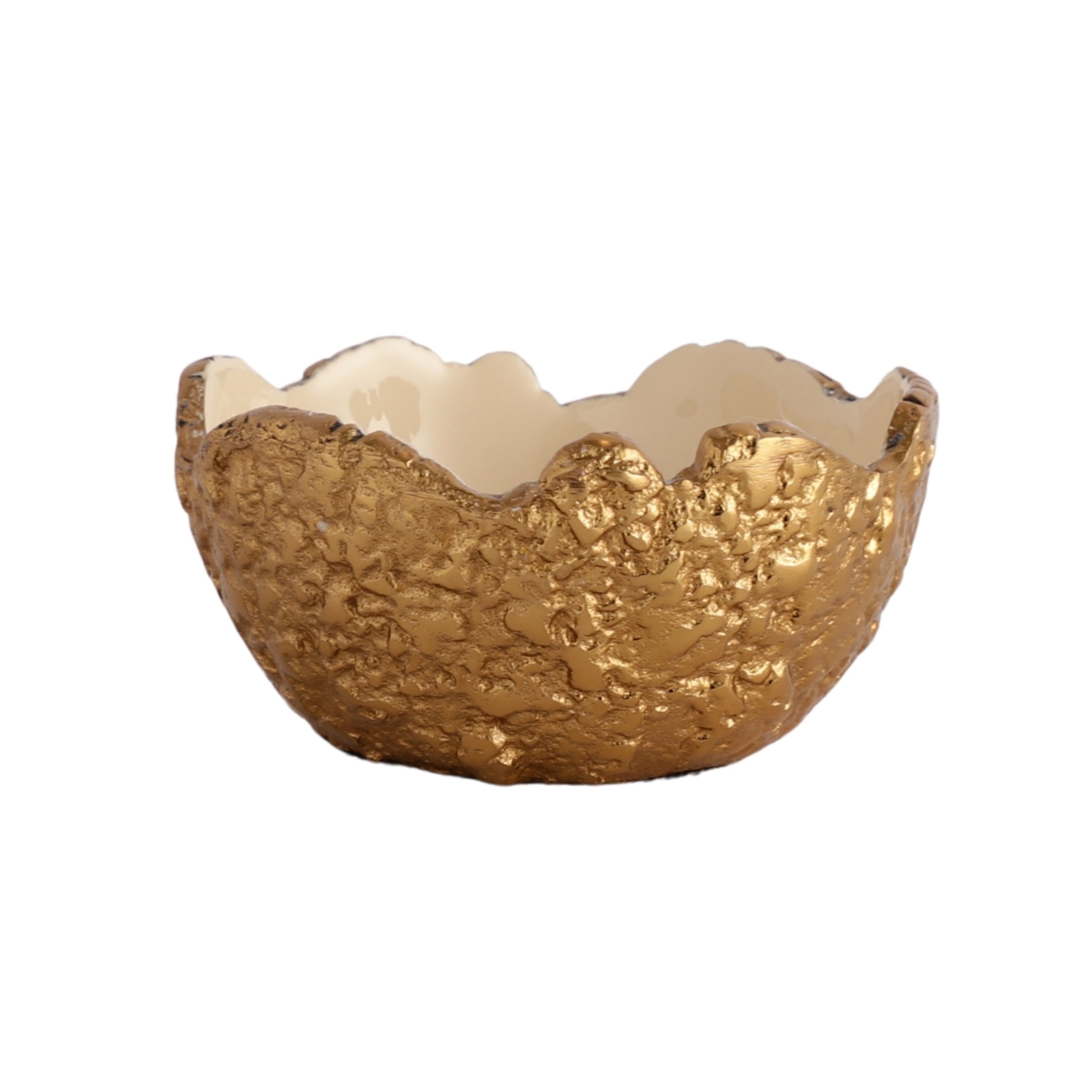 Elaris Tray & Bowl set in Gold M.M.I. OVERSEAS