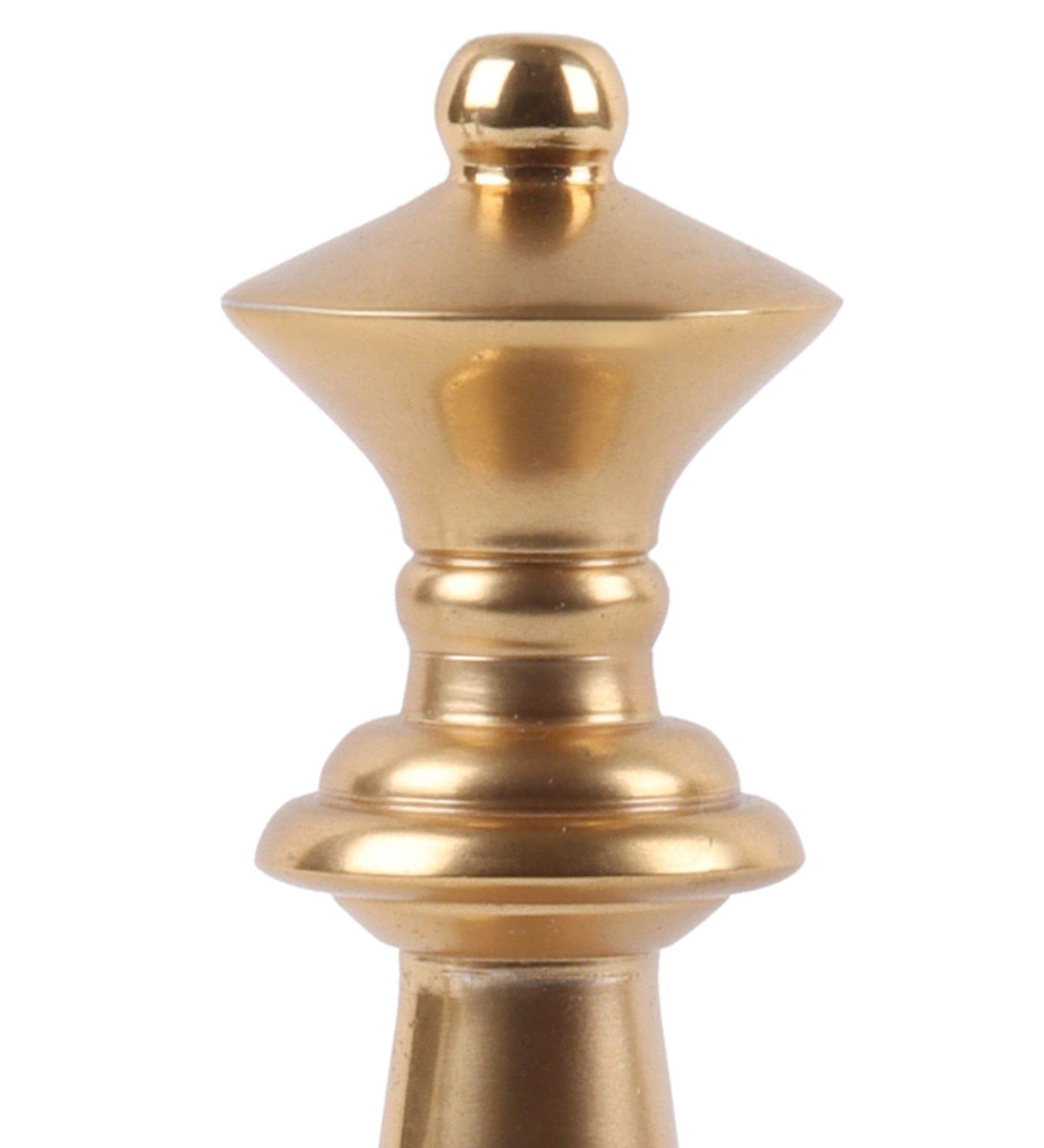 chess king queen gold small - Ouch Cart