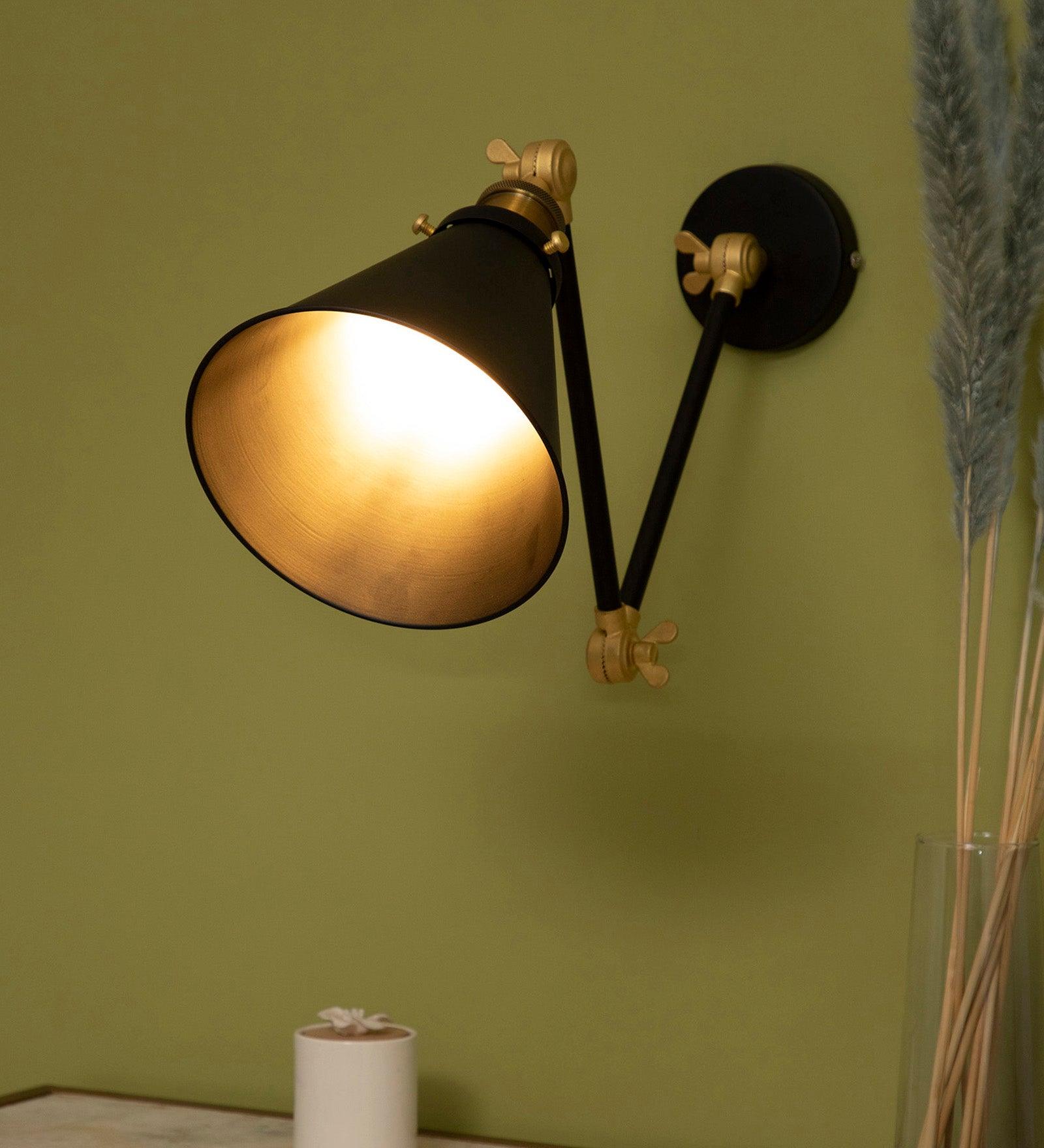 Mimmic Black Wall Sconce - Ouch Cart