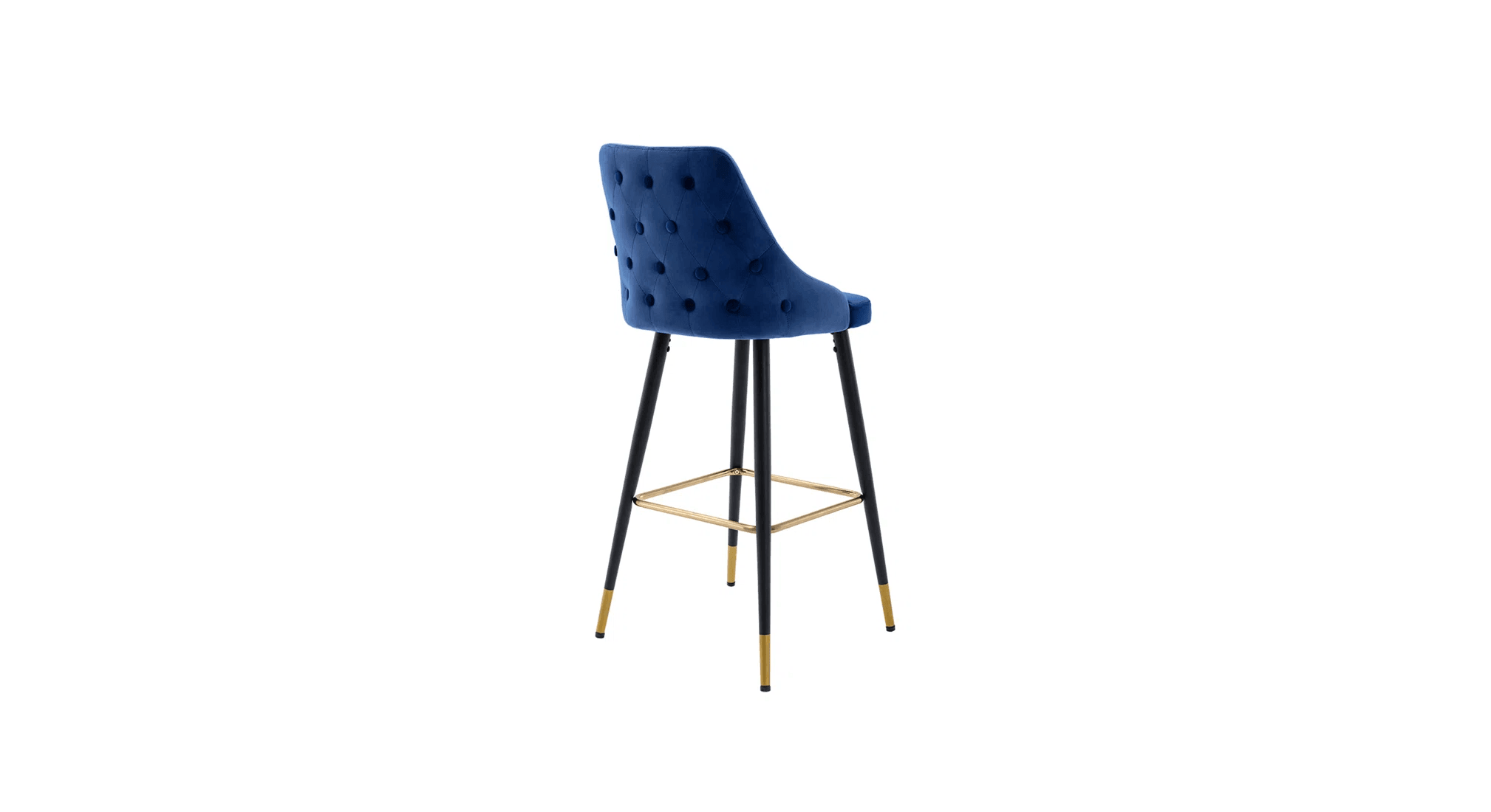 DAVAN BAR STOOL BLUE SET OF 2 - Ouch Cart
