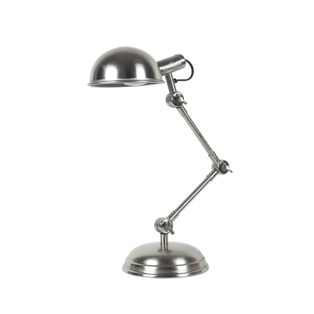 "Fergal Poulsen" Triple Adjustable lamp In Matt Pewter silver finish M.M.I. OVERSEAS