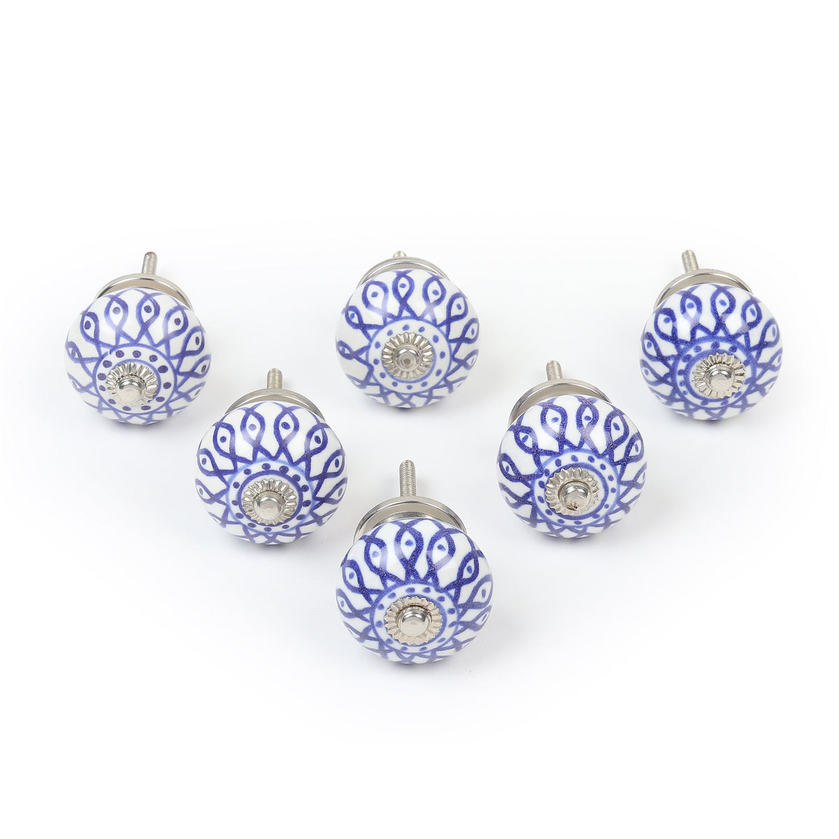 Virelia Knob set of 6 M.M.I. OVERSEAS