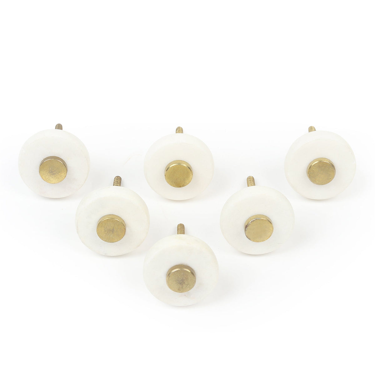Orla Marble Knob set of 6 M.M.I. OVERSEAS