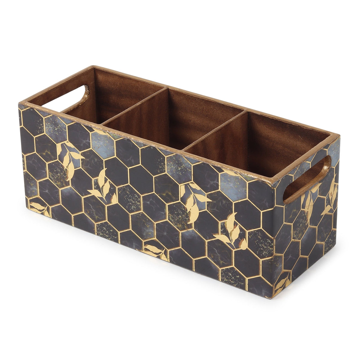 Gilded Hive Cutlery holder M.M.I. OVERSEAS