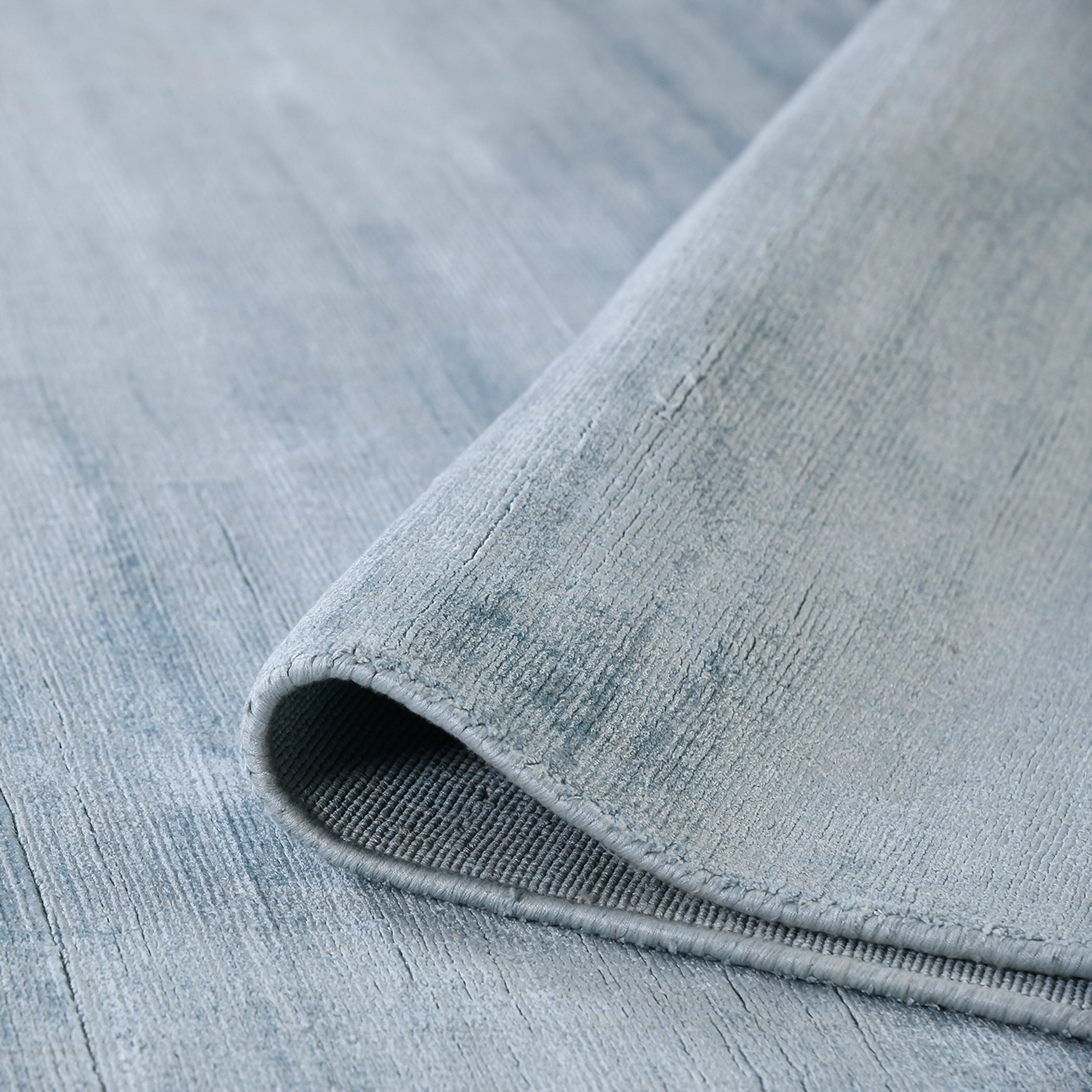 Affinity Solid Pattern Hand Woven Rectangle Anti-Skid Designer Carpet, Prayer Rug For Office Cabins, Small Living Spaces - 2'x3'